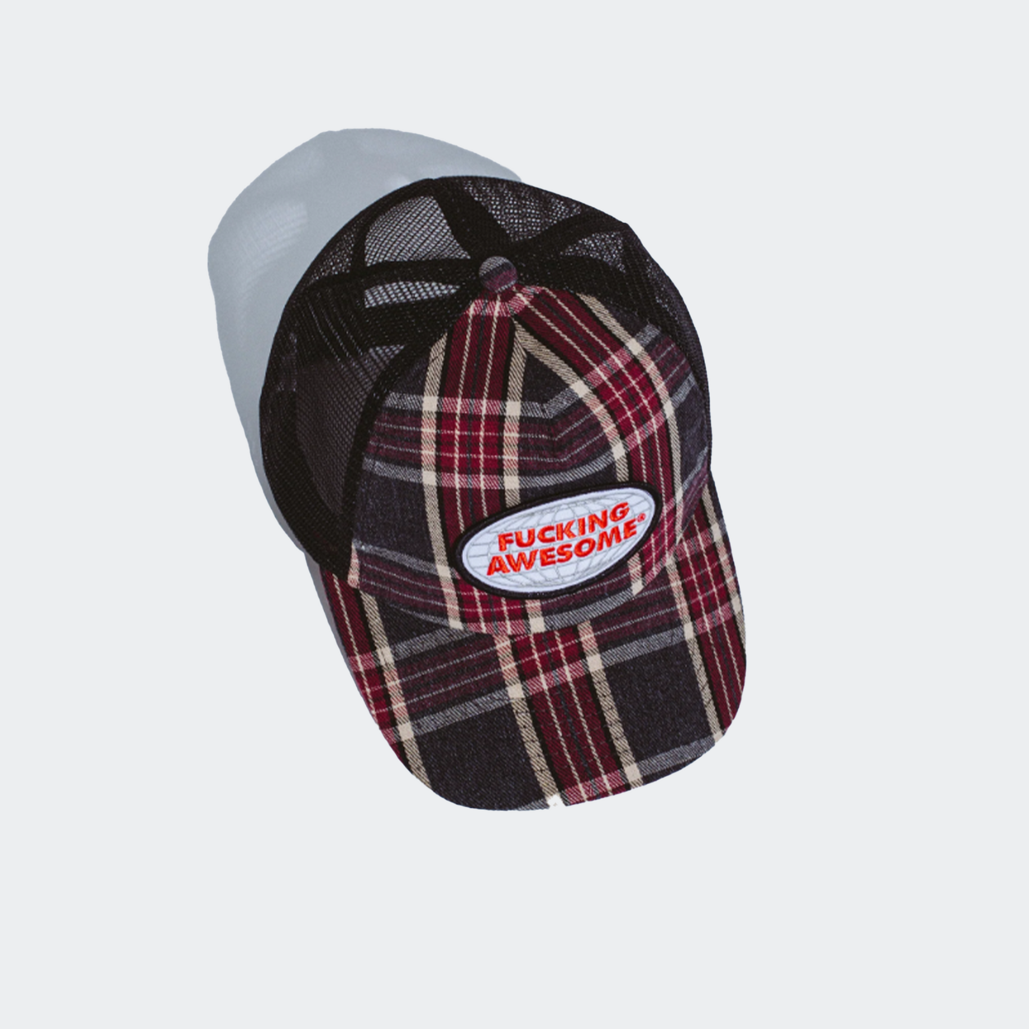 Fucking Awesome Buffalo Snapback - Red Plaid