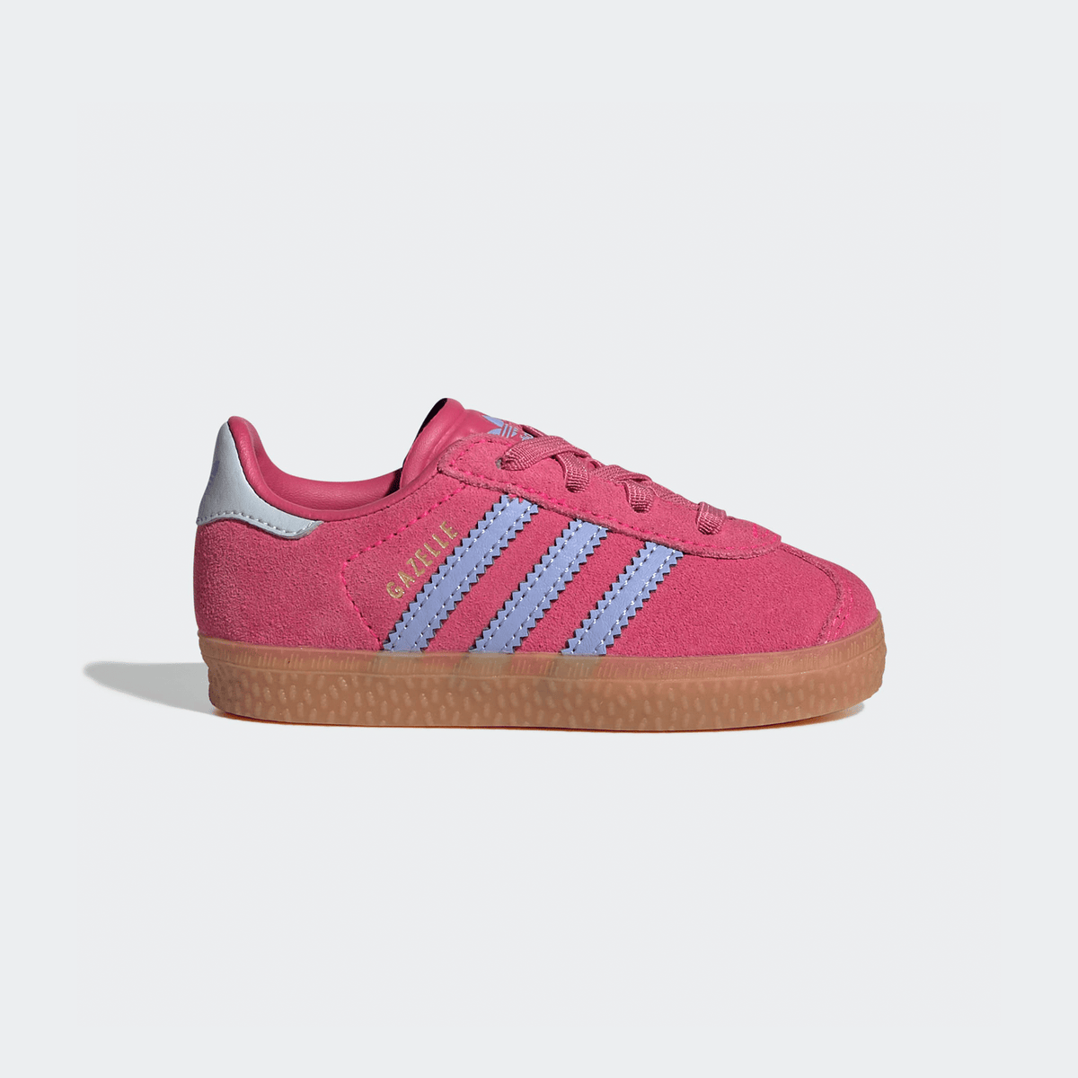 Adidas Gazelle Comfort Closure Elastic Laces Kids - Shock Pink/Blue Spark/Halo Bllue - Adidas - State Of Play