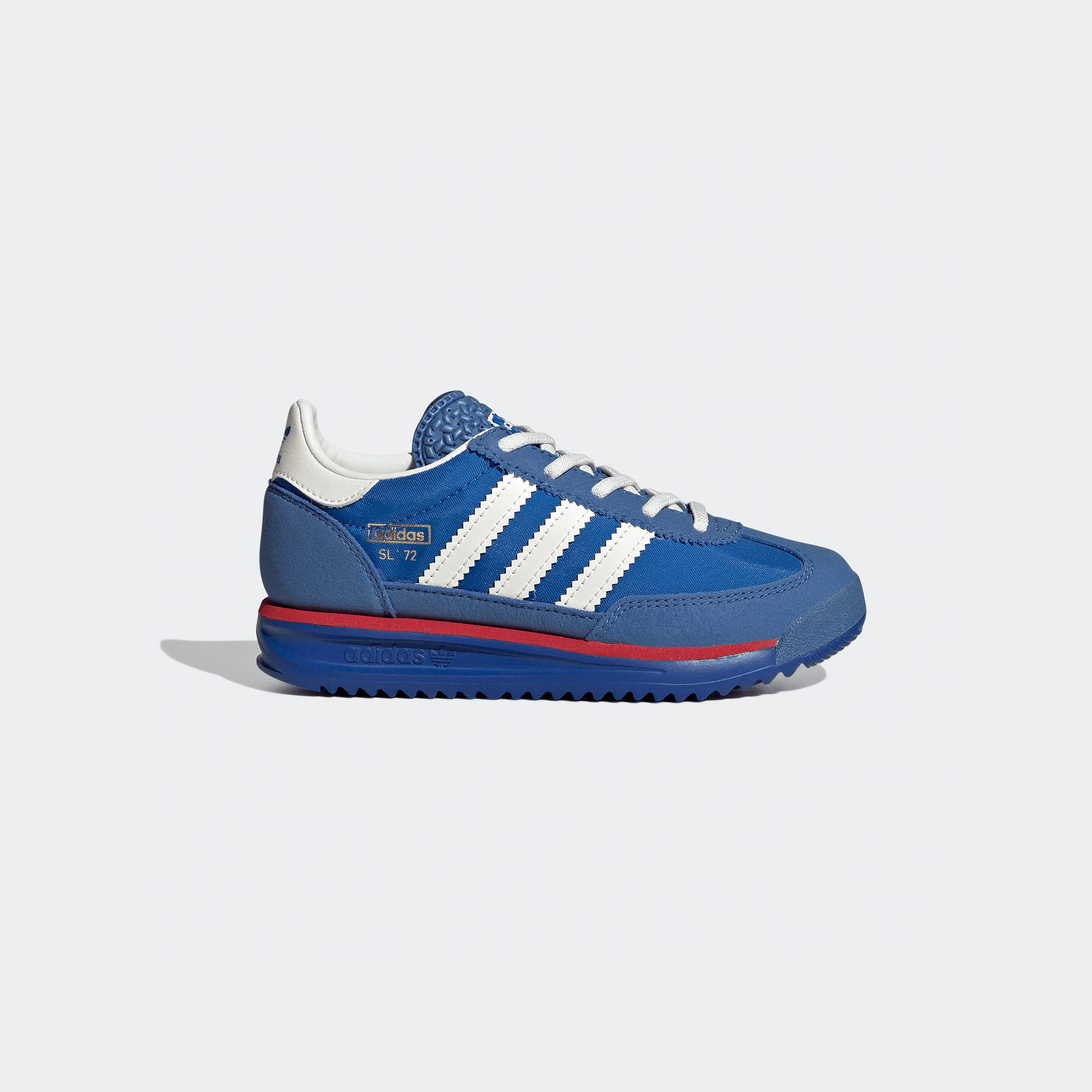 Adidas SL 72 RS Elastic Lace Kids - Blue/Core White/Better Scarlet - Adidas - State Of Play