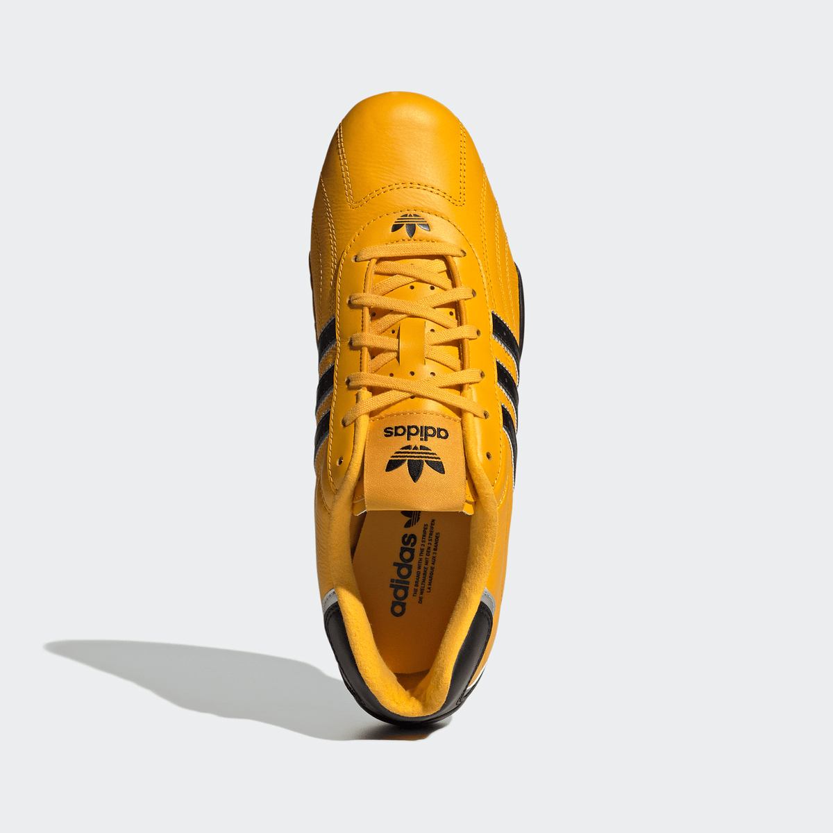 Adidas Adi Racer Lo - Core Black/Crew Yellow/Silver Metallic - Adidas - State Of Play