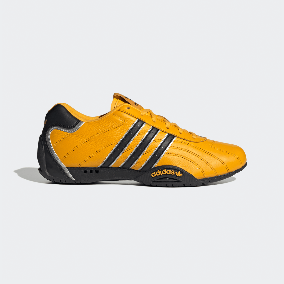 Adidas Adi Racer Lo - Core Black/Crew Yellow/Silver Metallic - Adidas - State Of Play