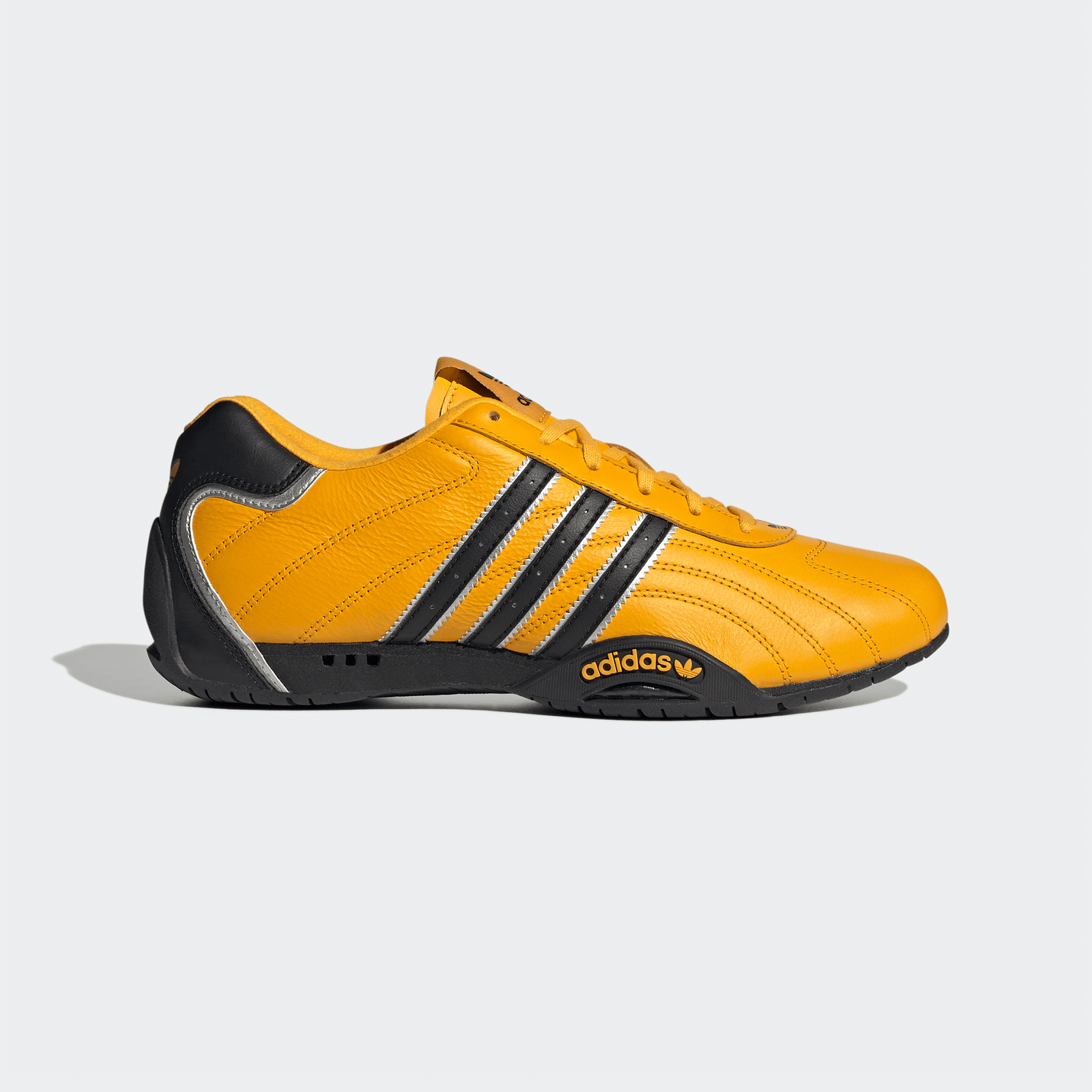 Adidas Adi Racer Lo - Core Black/Crew Yellow/Silver Metallic - Adidas - State Of Play