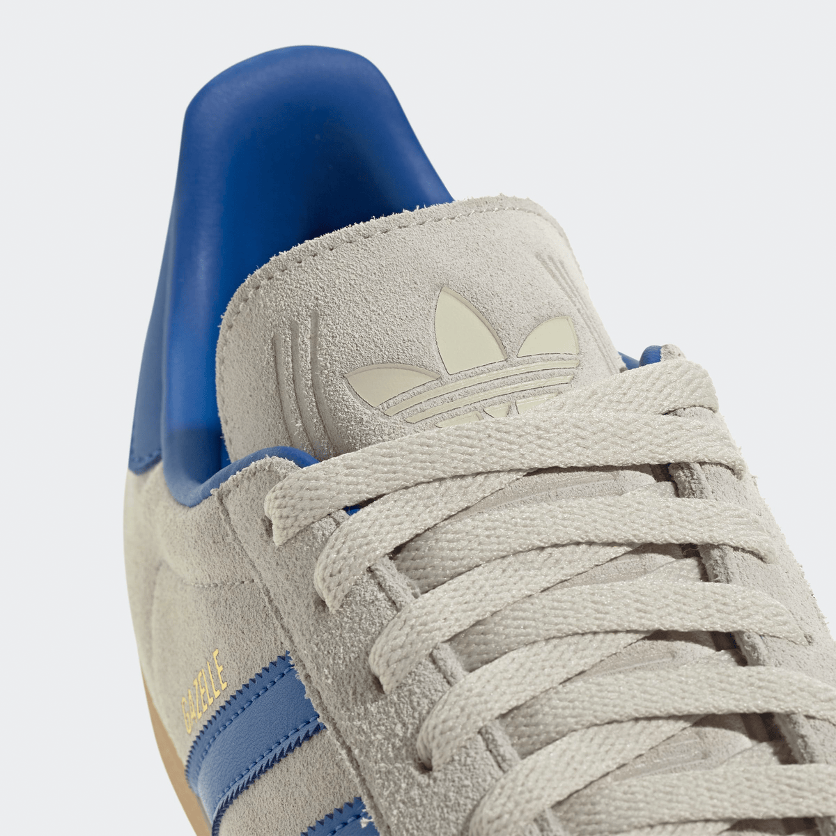 Adidas Gazelle - Alumina/Blue/Gum - Adidas - State Of Play