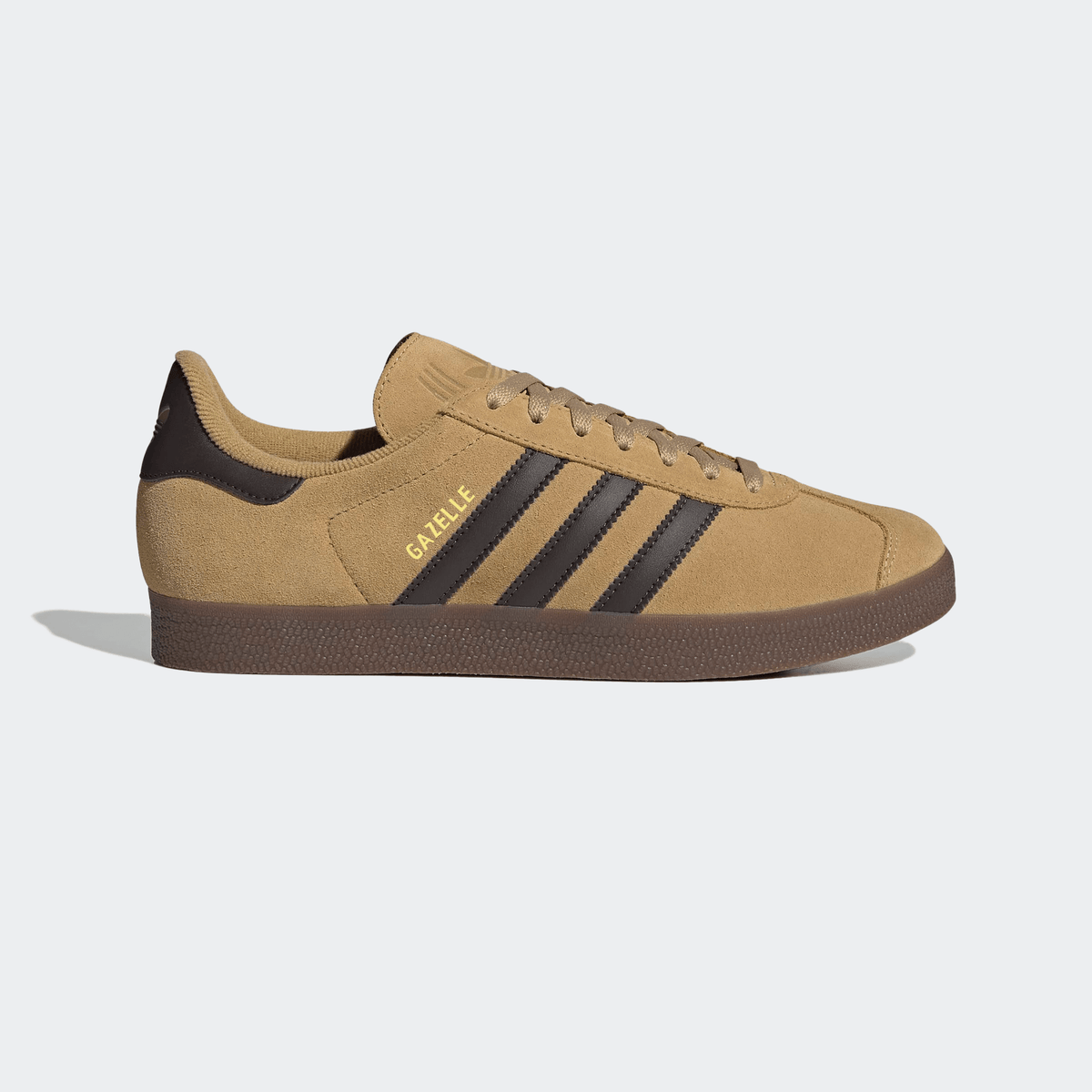 Adidas Gazelle - Golden Beige/Dark Brown/Gold Metallic - Adidas - State Of Play