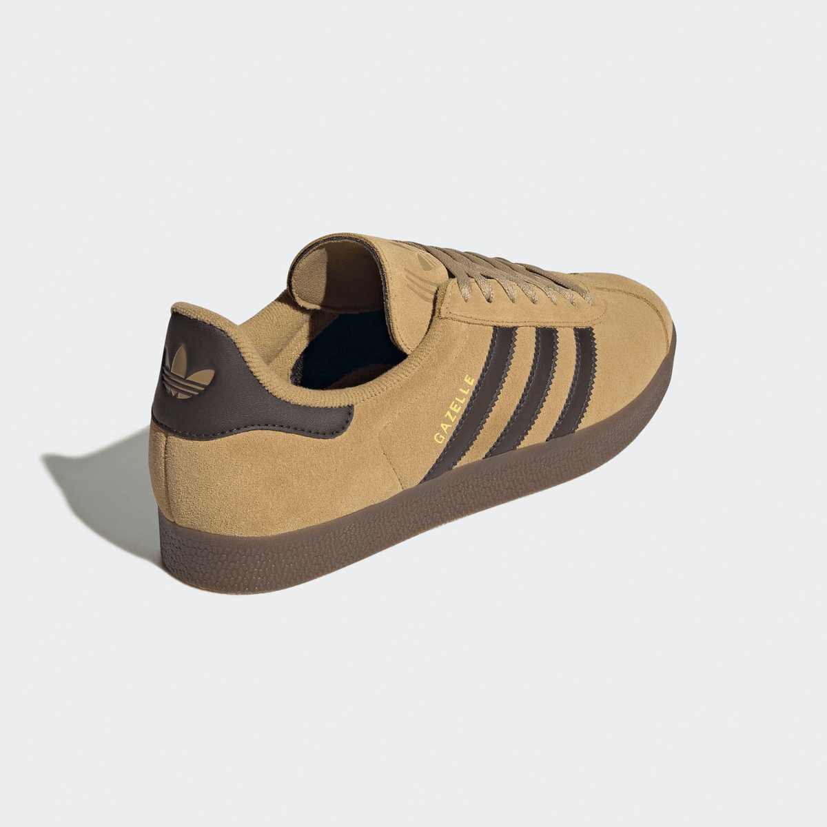 Adidas Gazelle - Golden Beige/Dark Brown/Gold Metallic - Adidas - State Of Play