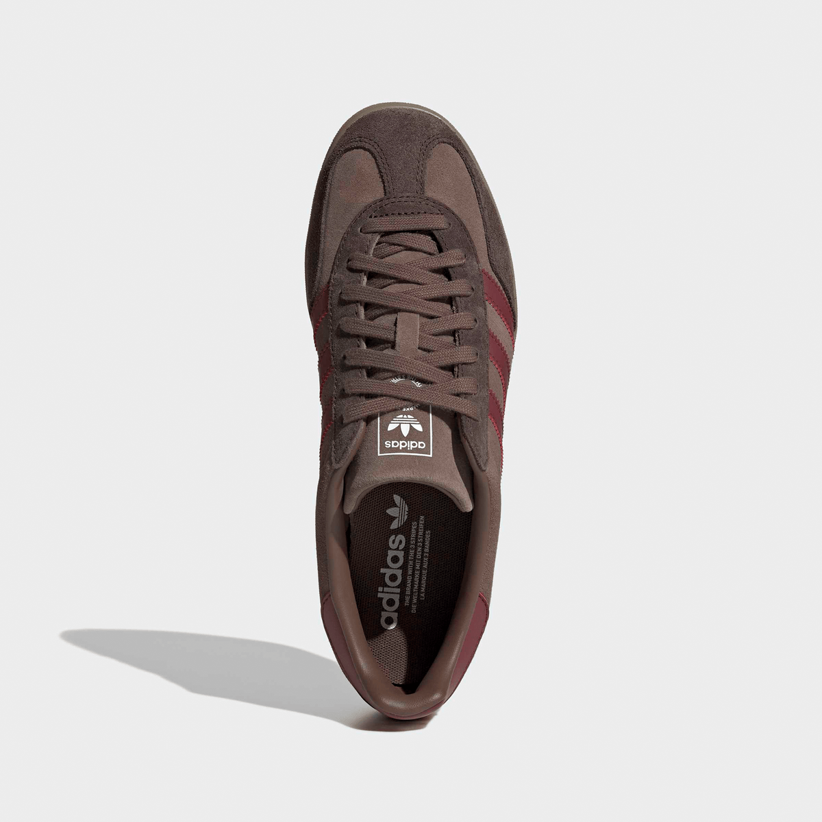 Adidas Gazelle Indoor - Earth Strata/Shadow Red/Dark Brown - Adidas - State Of Play
