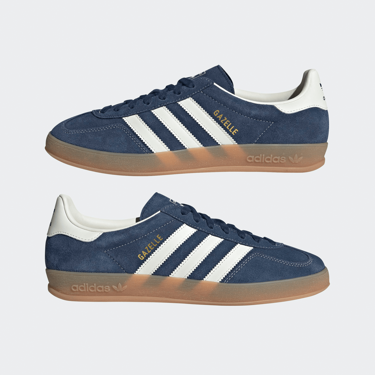 Adidas Gazelle Indoor - Night Indigo/Off White/Gold Metallic - Adidas - State Of Play