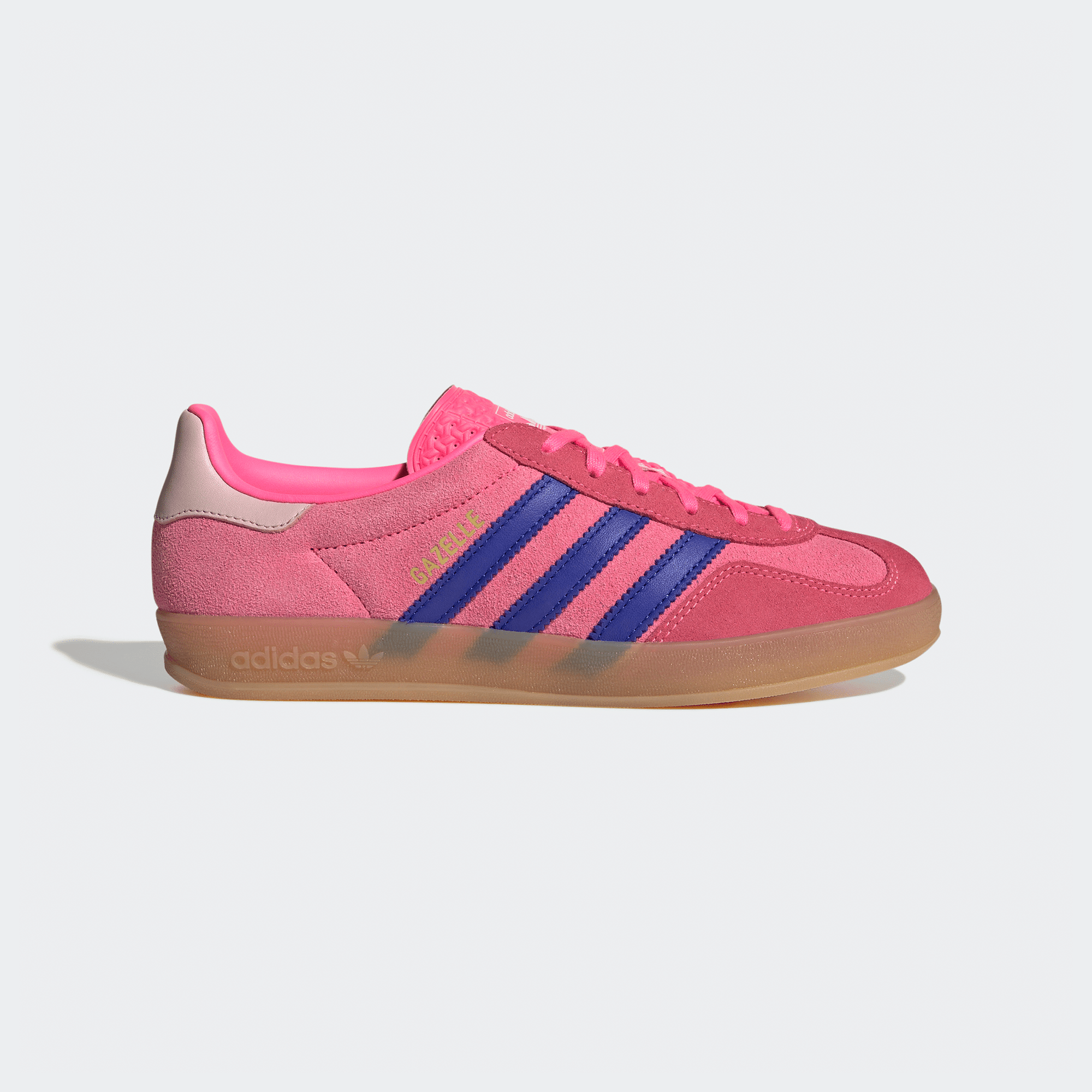 Adidas Gazelle Indoor Womens - Lucid Pink/Clear Pink/Gum - Adidas - State Of Play