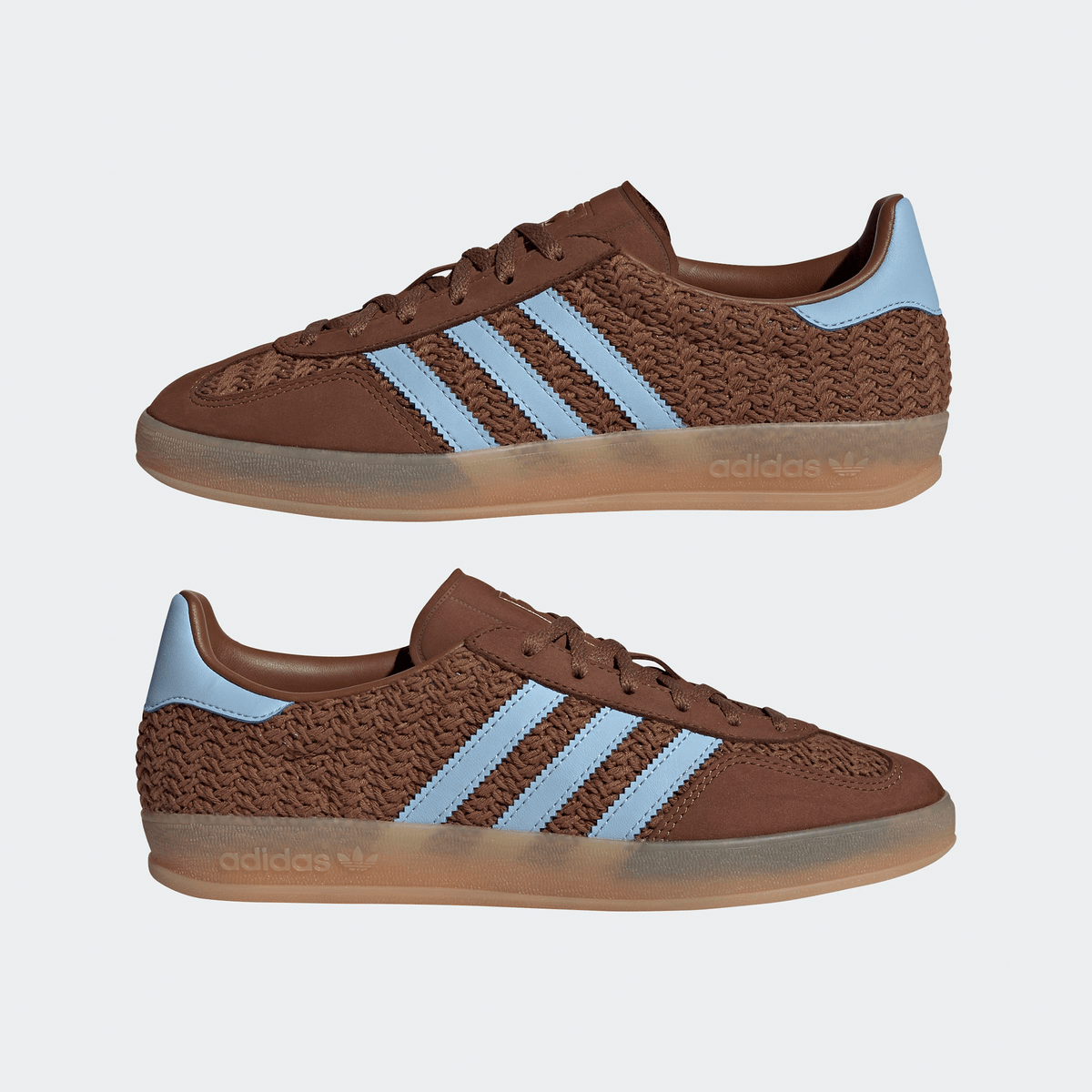 Adidas Gazelle Indoor Womens - Preloved Brown/Clear Sky/Gum - Adidas - State Of Play