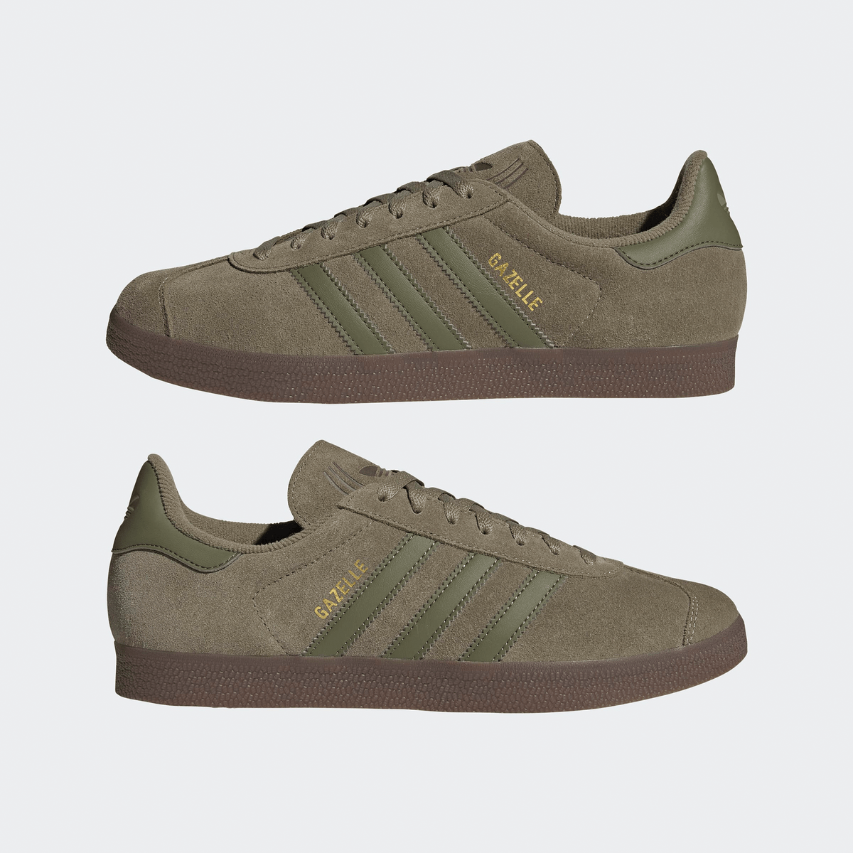 Adidas Gazelle - Orbit Green/Focus Olive/Gold Metallic - Adidas - State Of Play