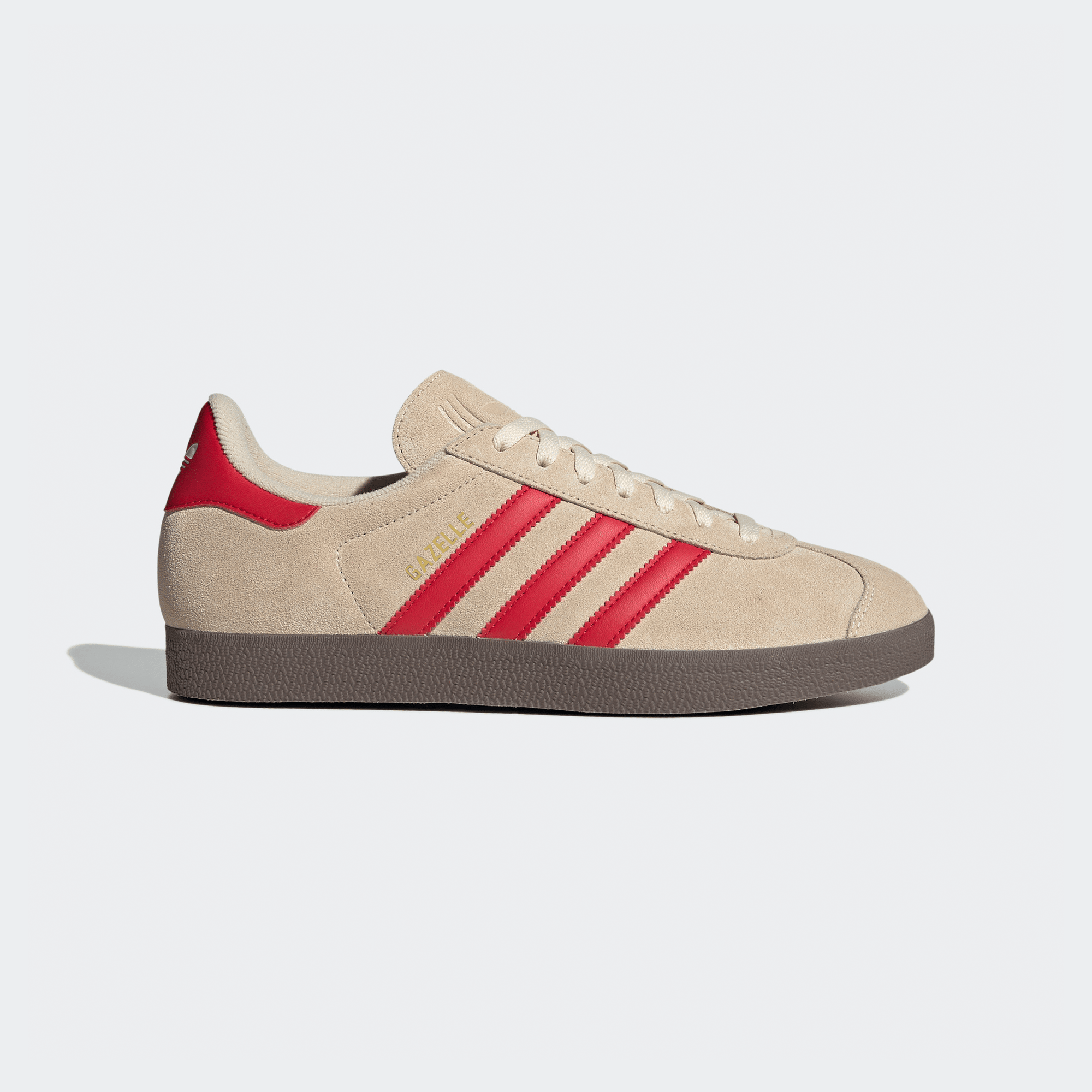 Adidas Gazelle - Sand Strata/Better Scarlet/Cloud White - Adidas - State Of Play