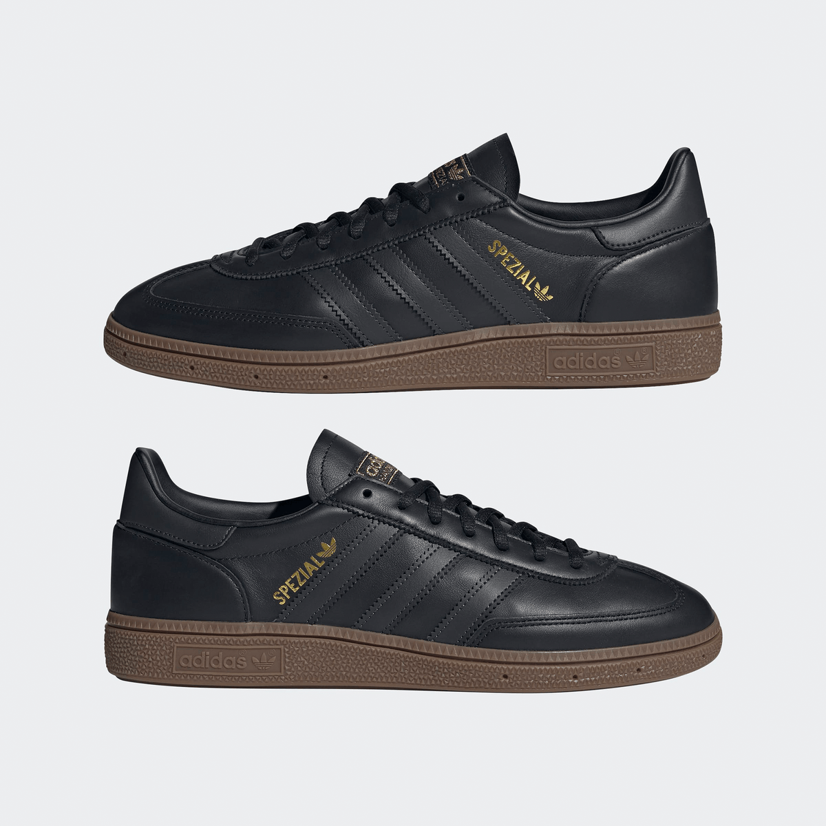 Adidas Handball Spezial - Core Black/Carbon/Gold Metallic - Adidas - State Of Play