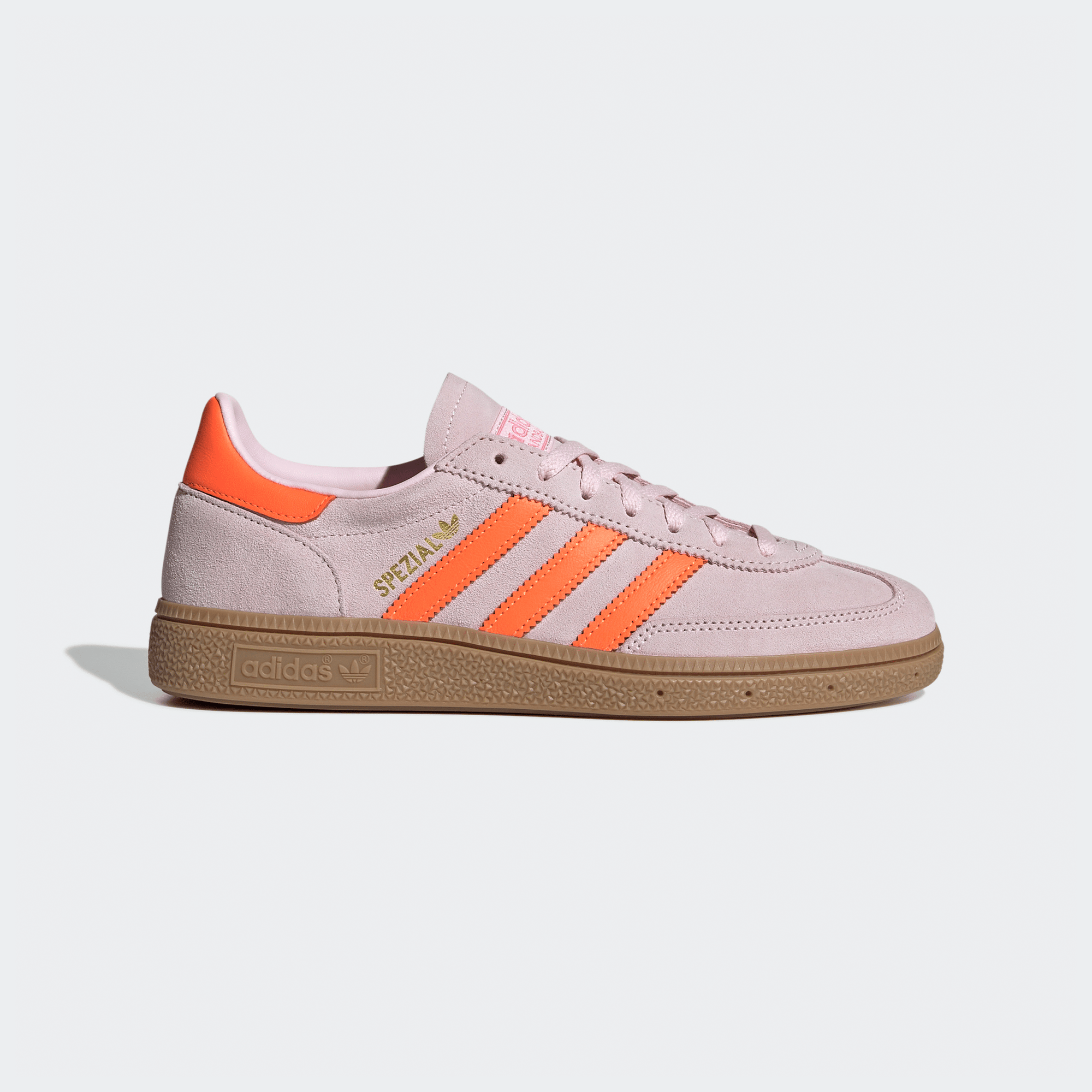 Adidas Handball Spezial Womens - Clear Pink/Solar Orange/Gum - Adidas - State Of Play