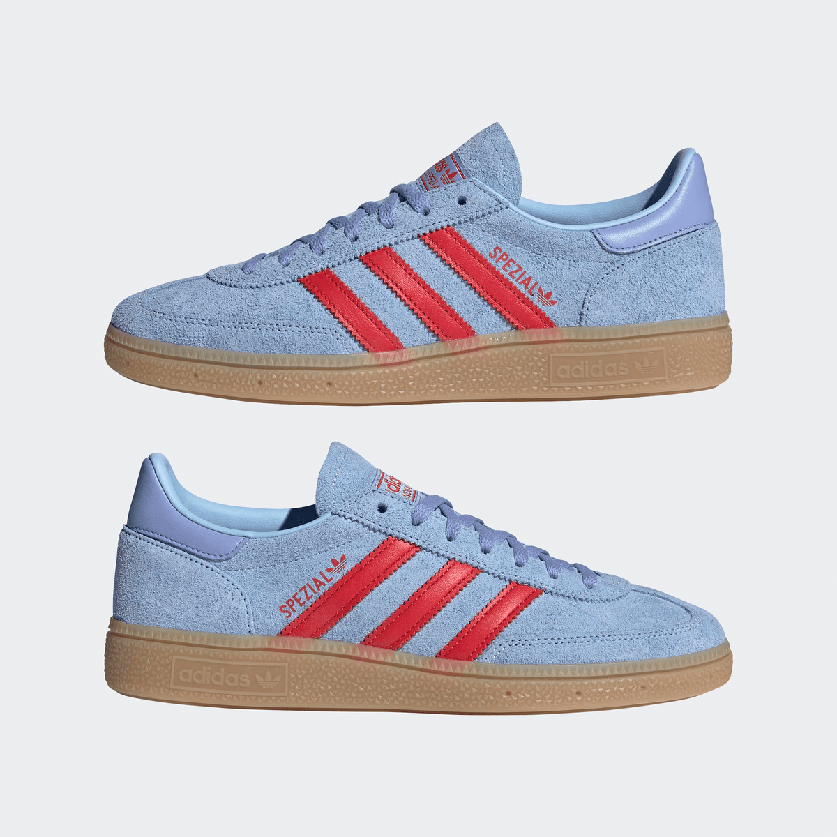 Adidas Handball Spezial Womens - Glow Blue/Red/Blue Spark - Adidas - State Of Play
