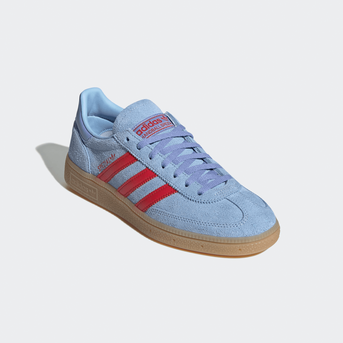 Adidas Handball Spezial Womens - Glow Blue/Red/Blue Spark - Adidas - State Of Play