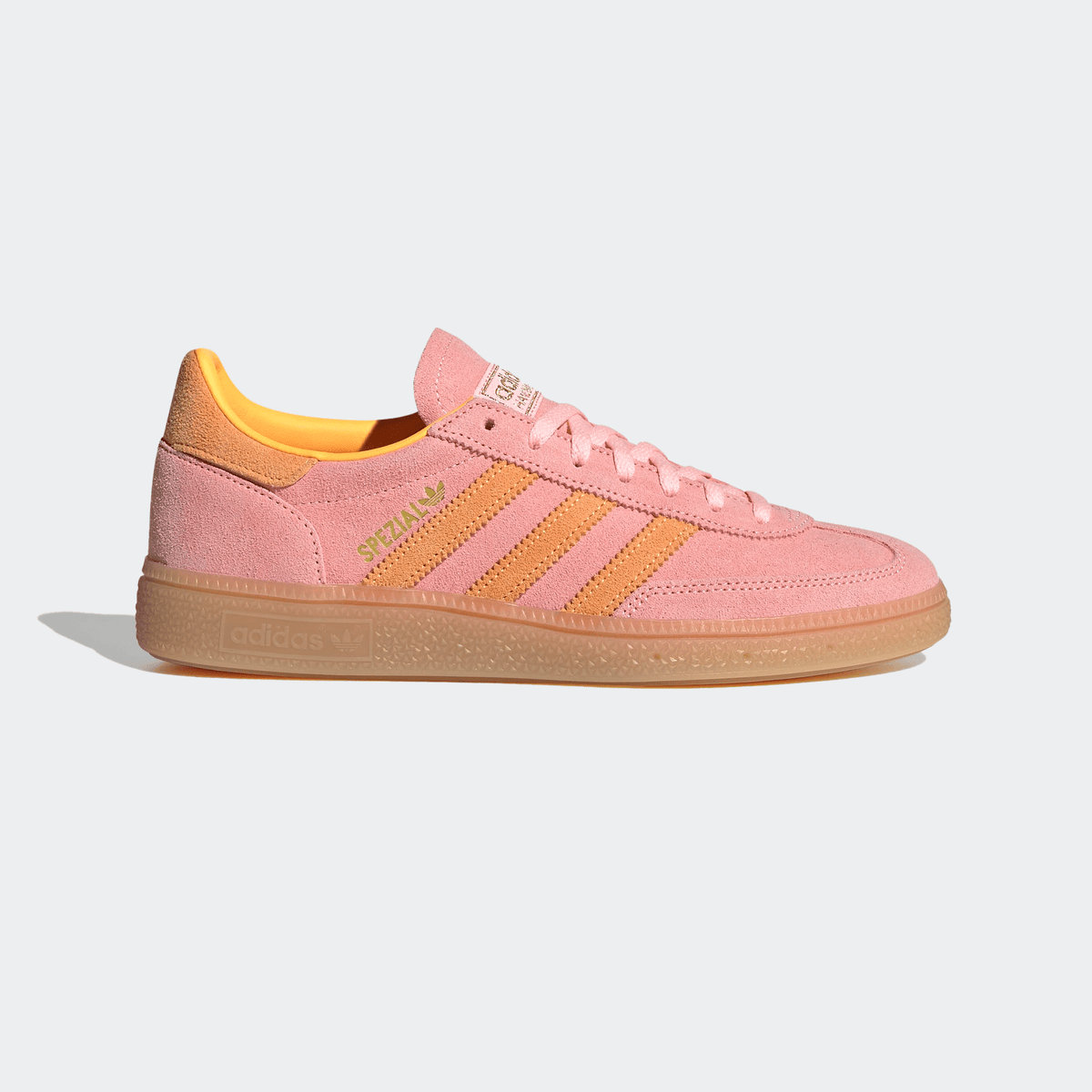 Adidas Handball Spezial Womens - Glow Pink/Flash Orange/Gum - Adidas - State Of Play