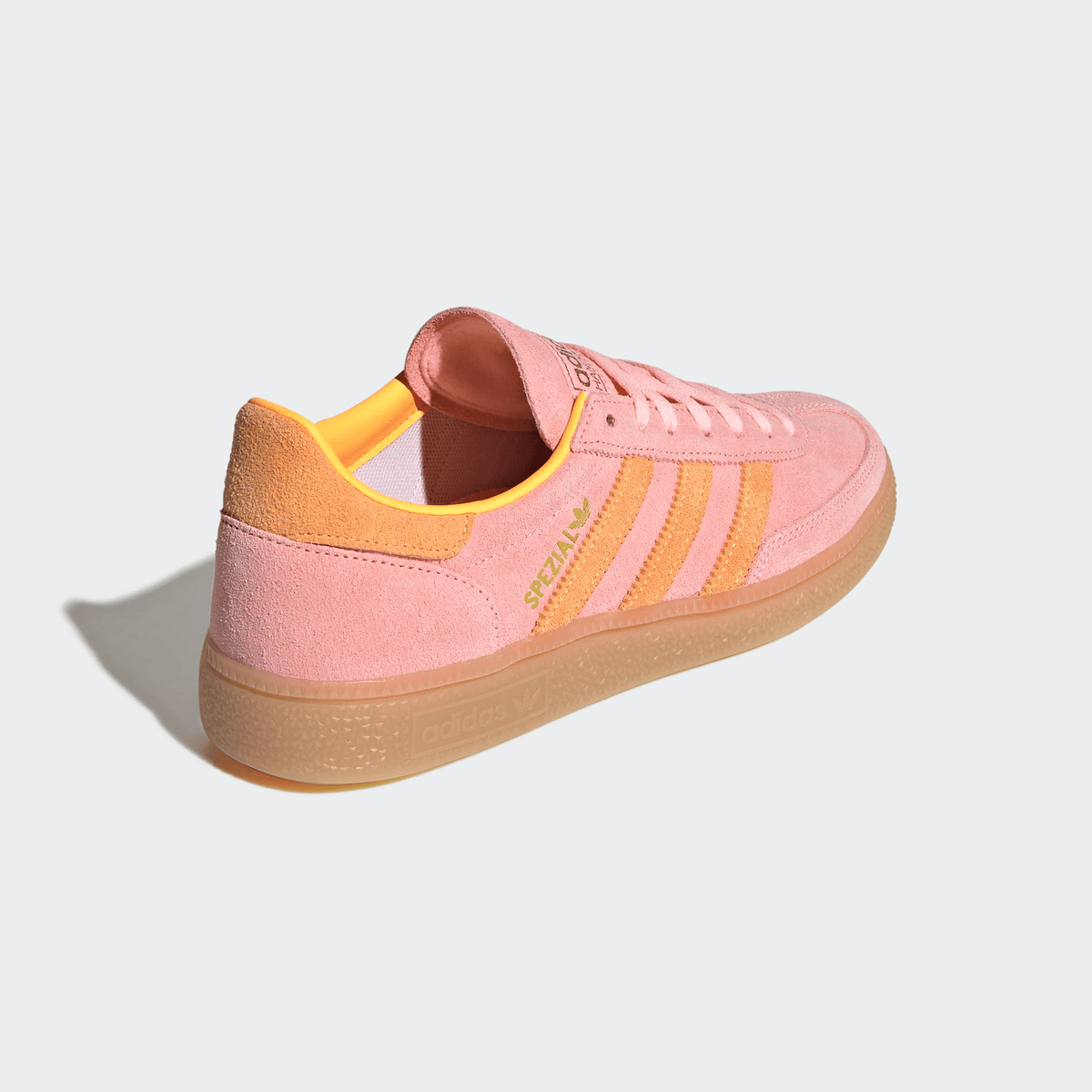 Adidas Handball Spezial Womens - Glow Pink/Flash Orange/Gum - Adidas - State Of Play