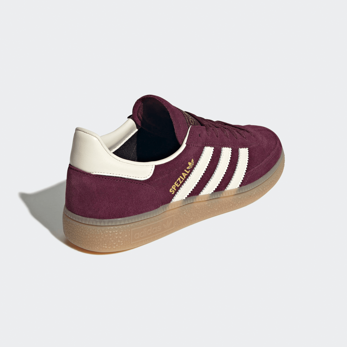 Adidas Handball Spezial Womens - Maroon/Cream White/Gold Metallic - Adidas - State Of Play