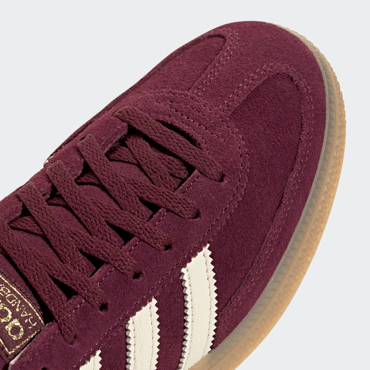 Adidas Handball Spezial Womens - Maroon/Cream White/Gold Metallic - Adidas - State Of Play