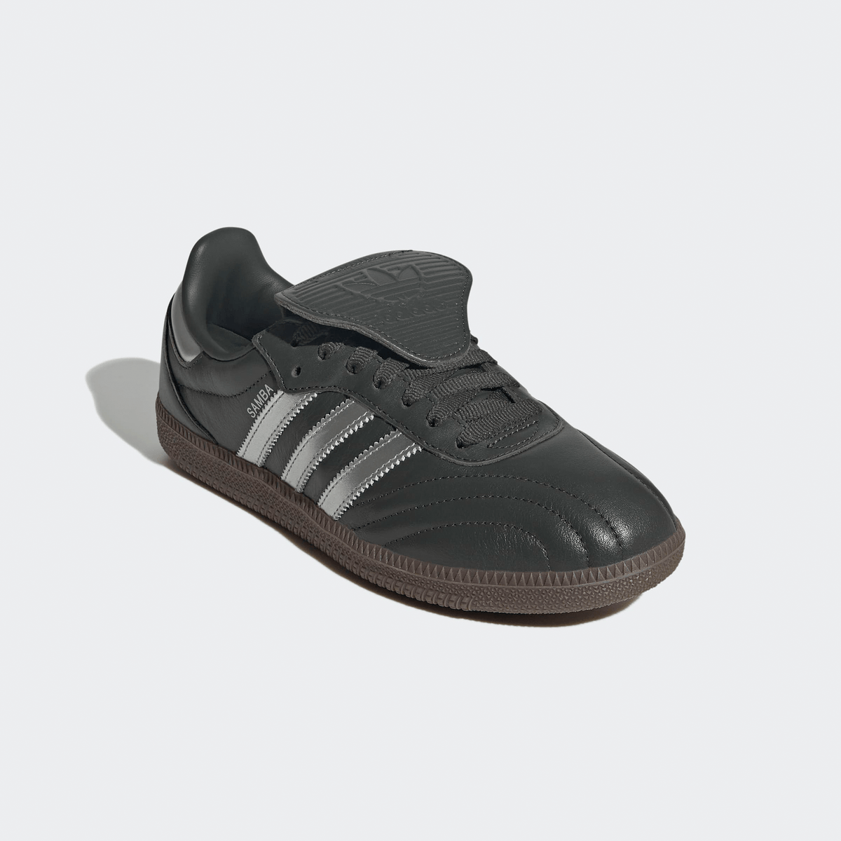 Adidas Samba LT Womens - Legend Earth/Silver Metallic/Gum - Adidas - State Of Play