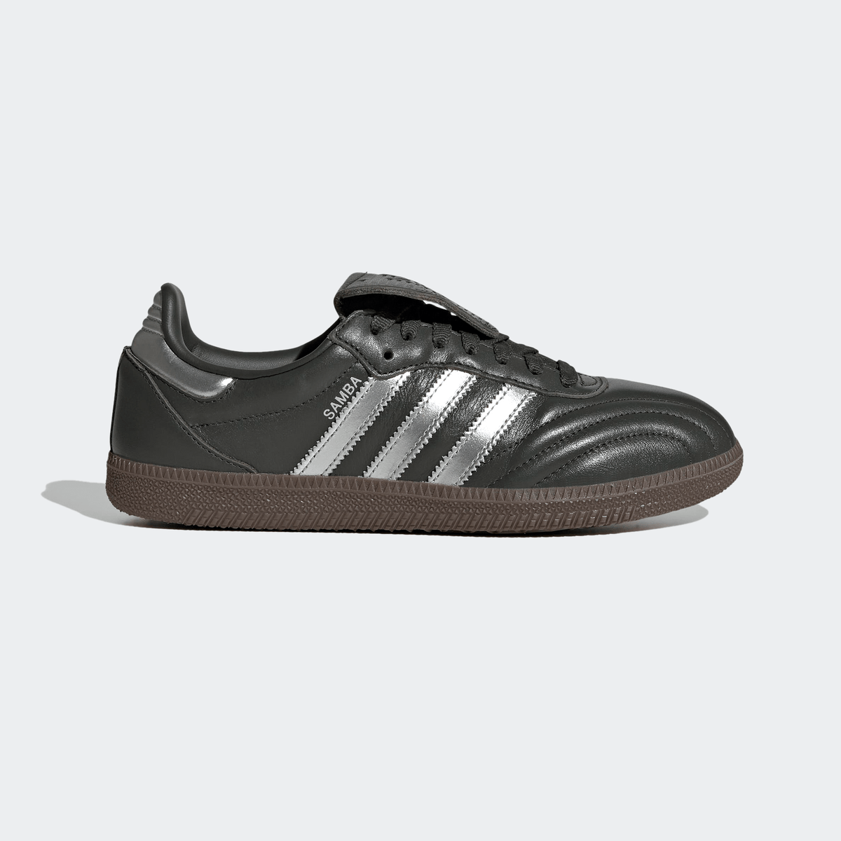 Adidas Samba LT Womens - Legend Earth/Silver Metallic/Gum - Adidas - State Of Play
