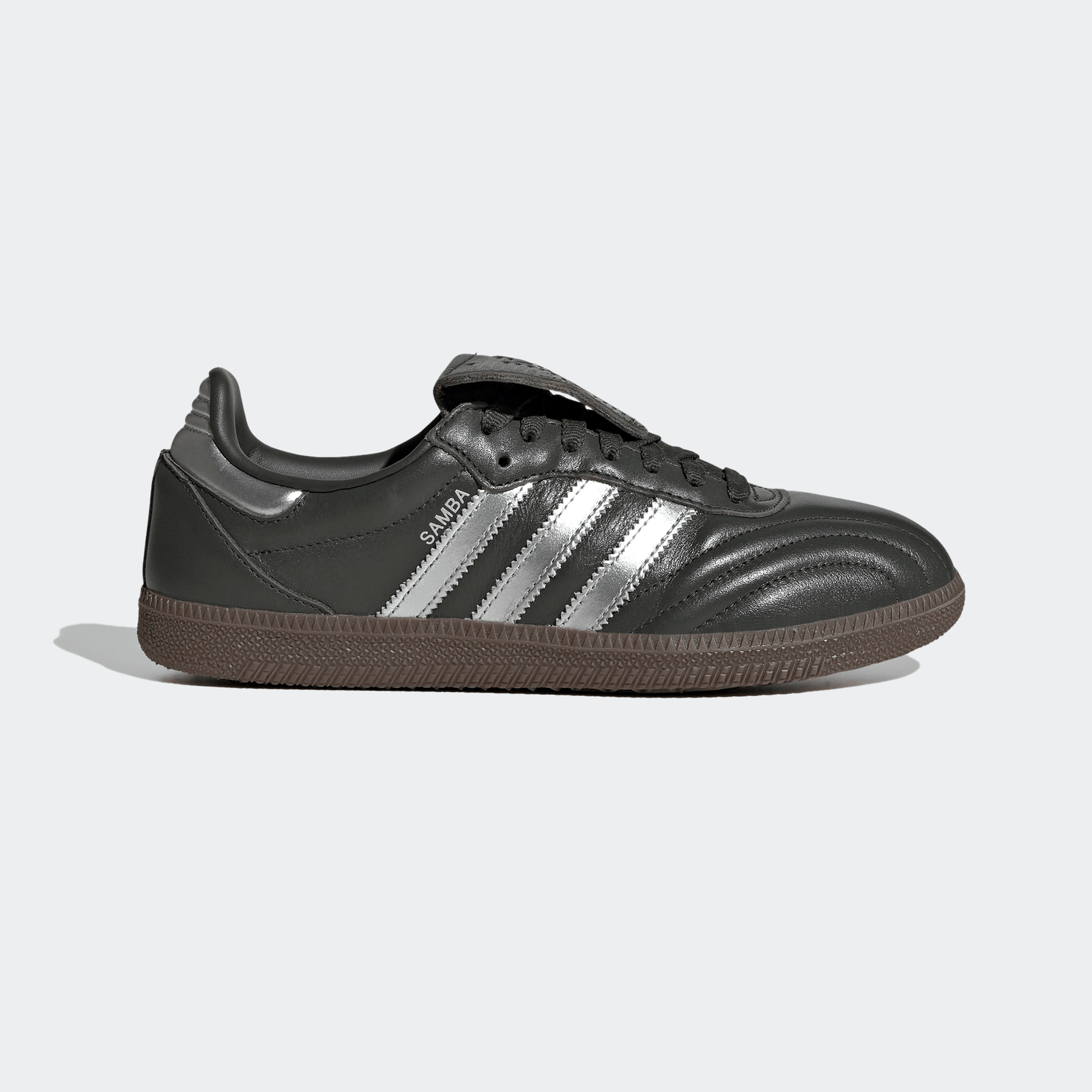 Adidas Samba LT Womens - Legend Earth/Silver Metallic/Gum - Adidas - State Of Play