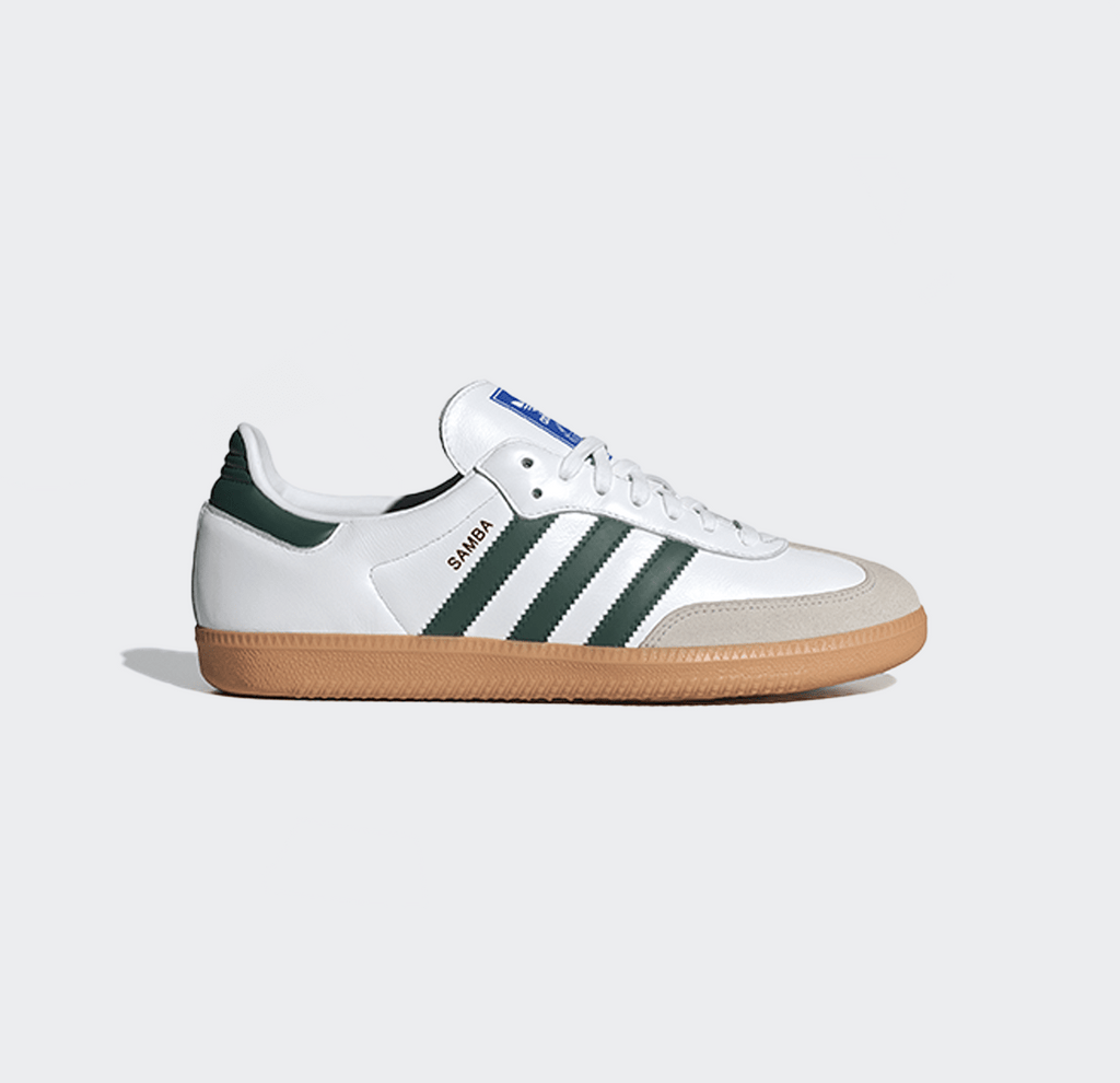 Adidas Samba OG - Cloud White/Collegiate Green/Gum