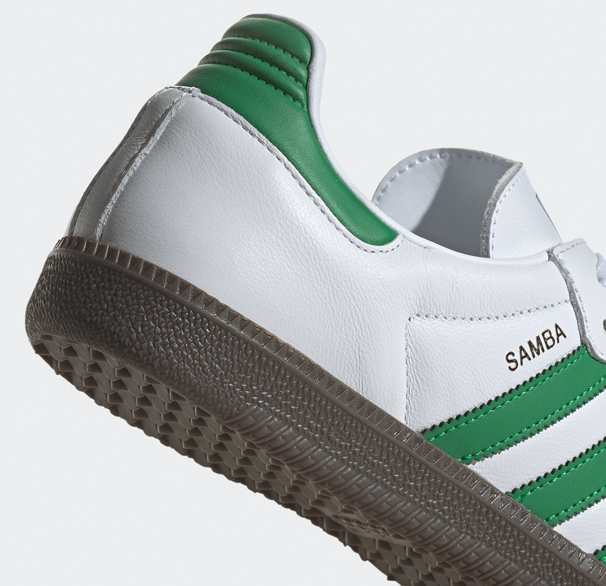 Adidas Samba Og - Cloud White/Green/Gum - State Of Play