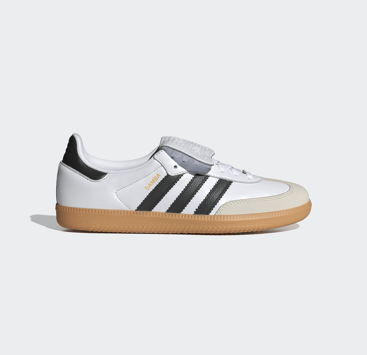 Adidas Samba OG LT Womens - Cloud White/Core Black/Gold Metallic - Adidas - State Of Play