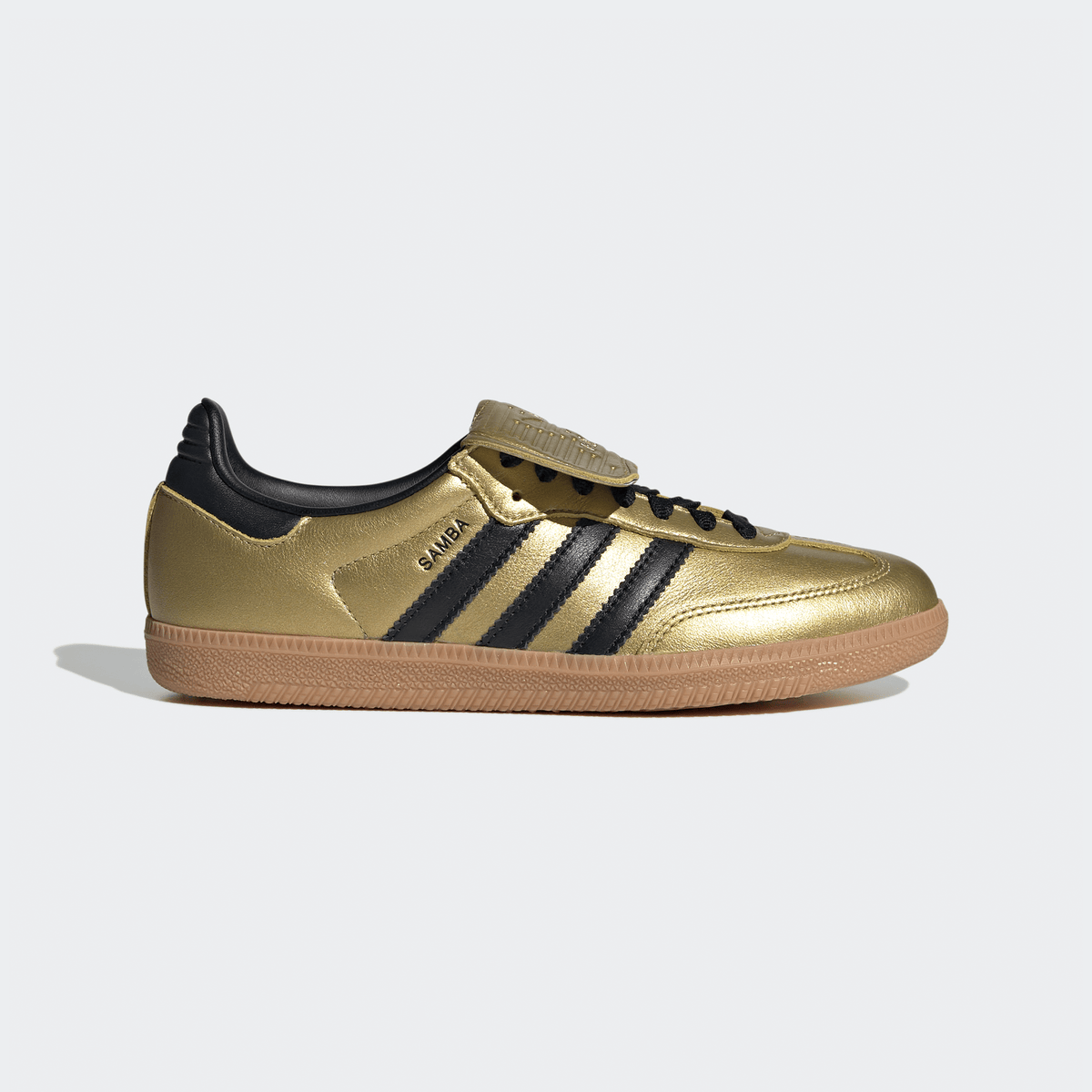Adidas Samba OG LT Womens - Gold Metallic/Core Black/Gum - Adidas - State Of Play