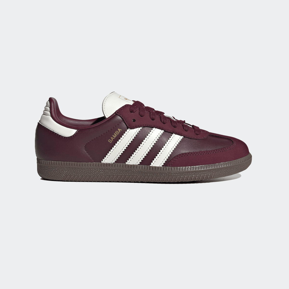 Adidas Samba OG Womens - Maroon/Off White/Gum - Adidas - State Of Play