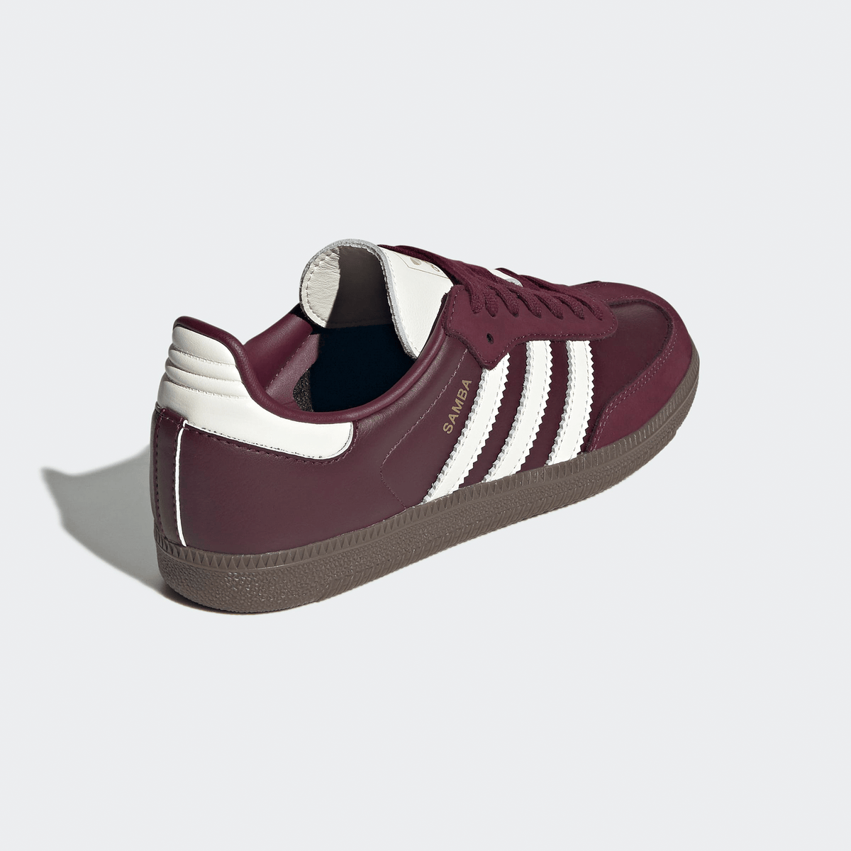 Adidas Samba OG Womens - Maroon/Off White/Gum - Adidas - State Of Play