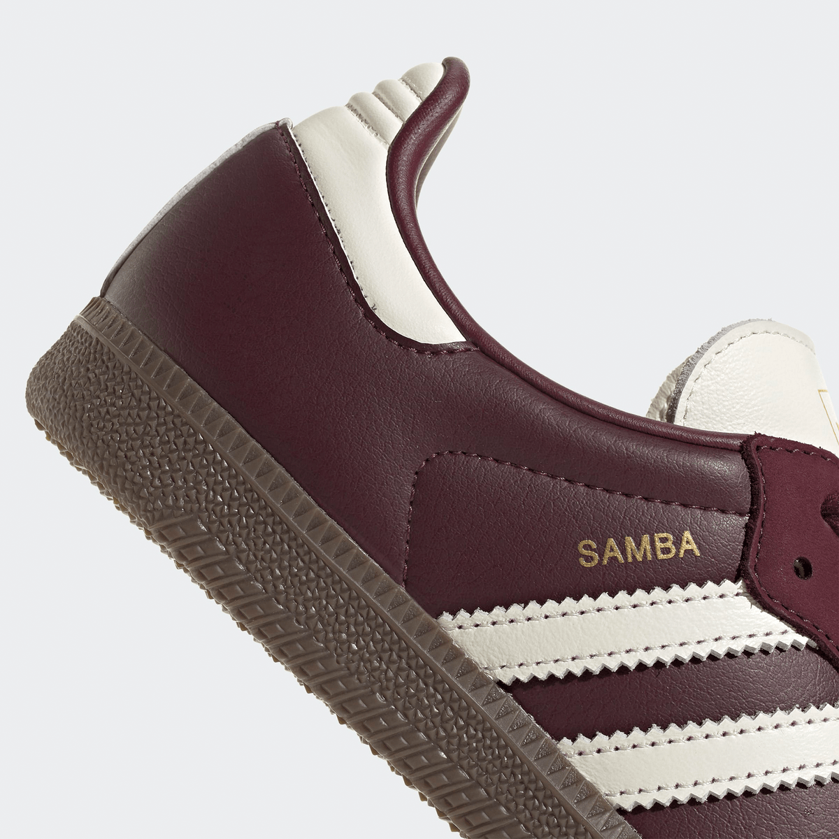 Adidas Samba OG Womens - Maroon/Off White/Gum - Adidas - State Of Play