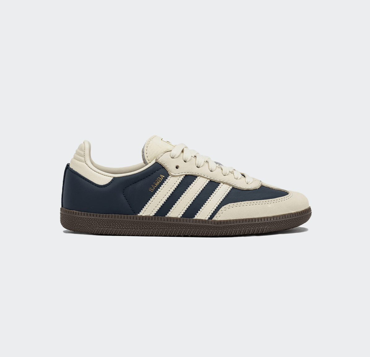 Adidas Samba OG Womens - Night Indigo/Cream White/Gold Metallic - Adidas - State Of Play