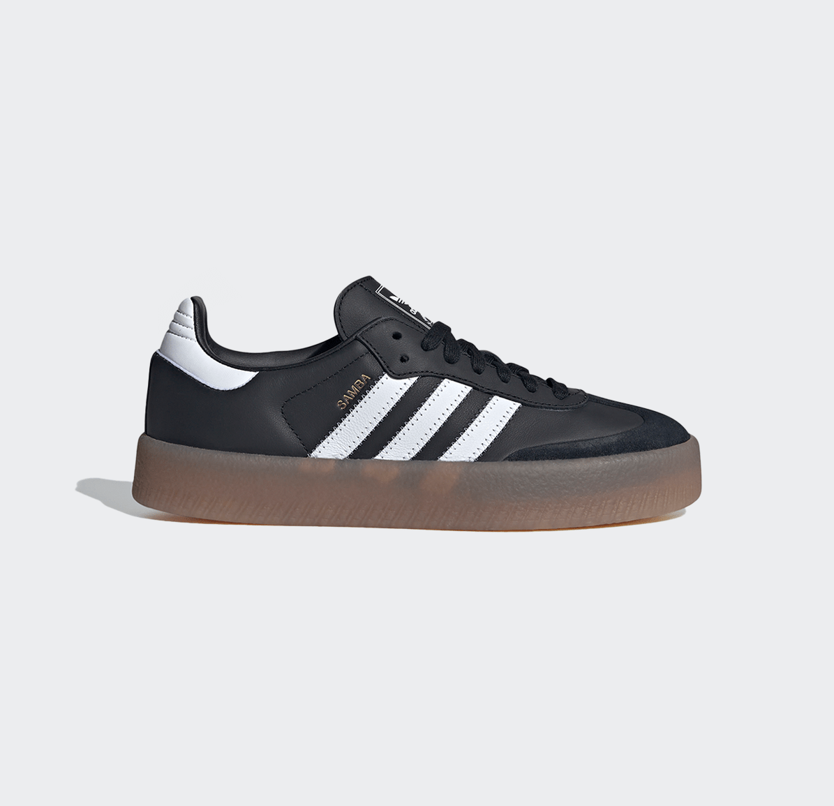 Adidas Sambae Womens - Core Black/Cloud White/Gold Metallic - Adidas - State Of Play