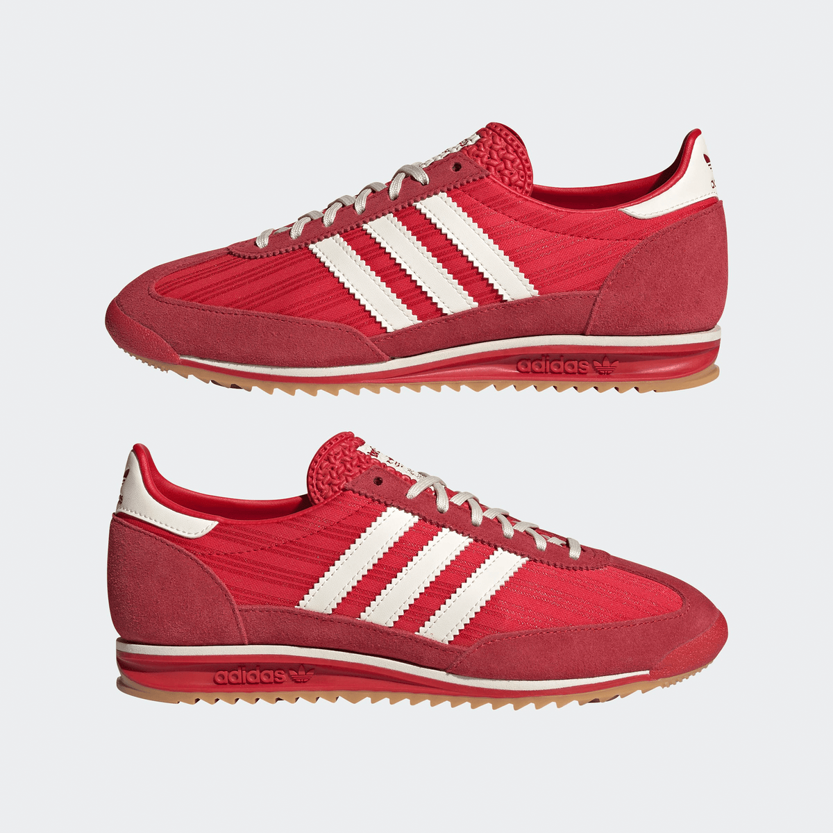 Adidas SL 72 OG Womens - Better Scarlet/Cream White/Gum - Adidas - State Of Play