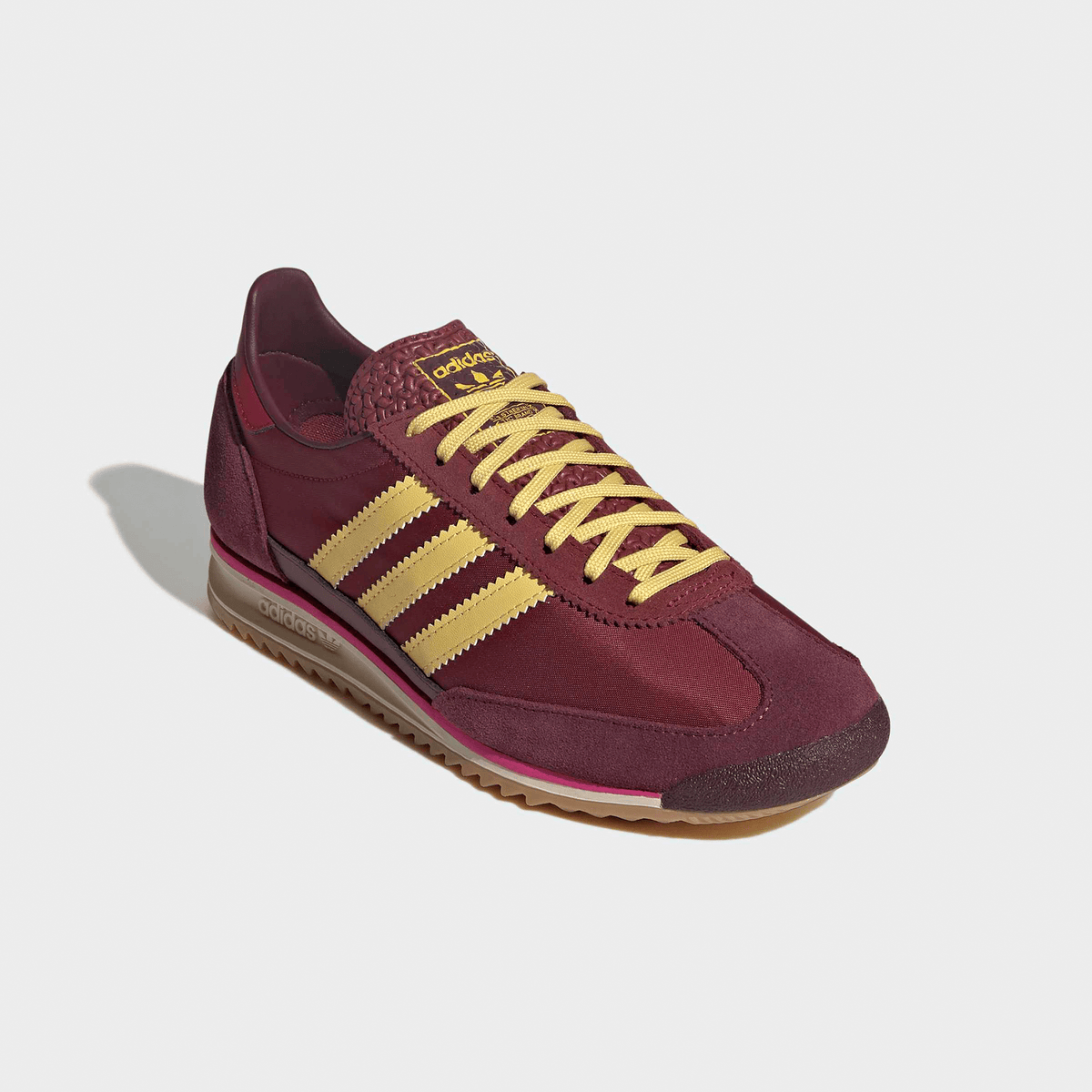 Adidas SL 72 OG Womens - Noble Maroon/Maroon/Spring Yellow - Adidas - State Of Play