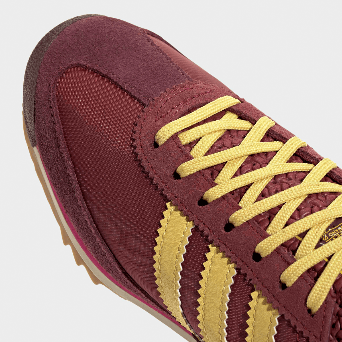Adidas SL 72 OG Womens - Noble Maroon/Maroon/Spring Yellow - Adidas - State Of Play