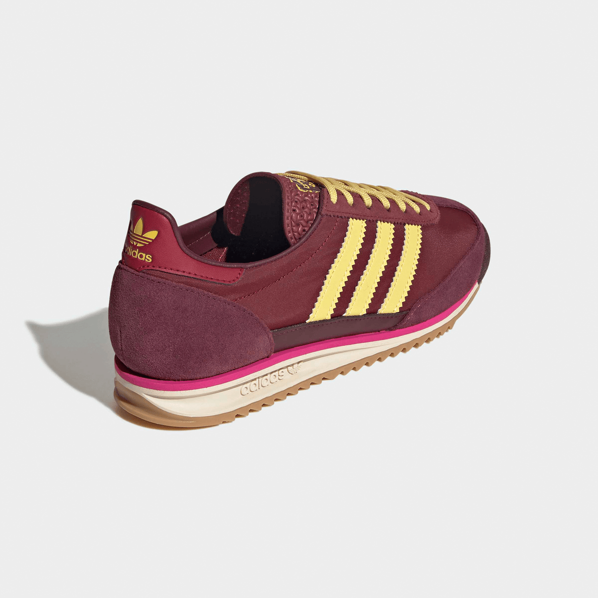 Adidas SL 72 OG Womens - Noble Maroon/Maroon/Spring Yellow - Adidas - State Of Play