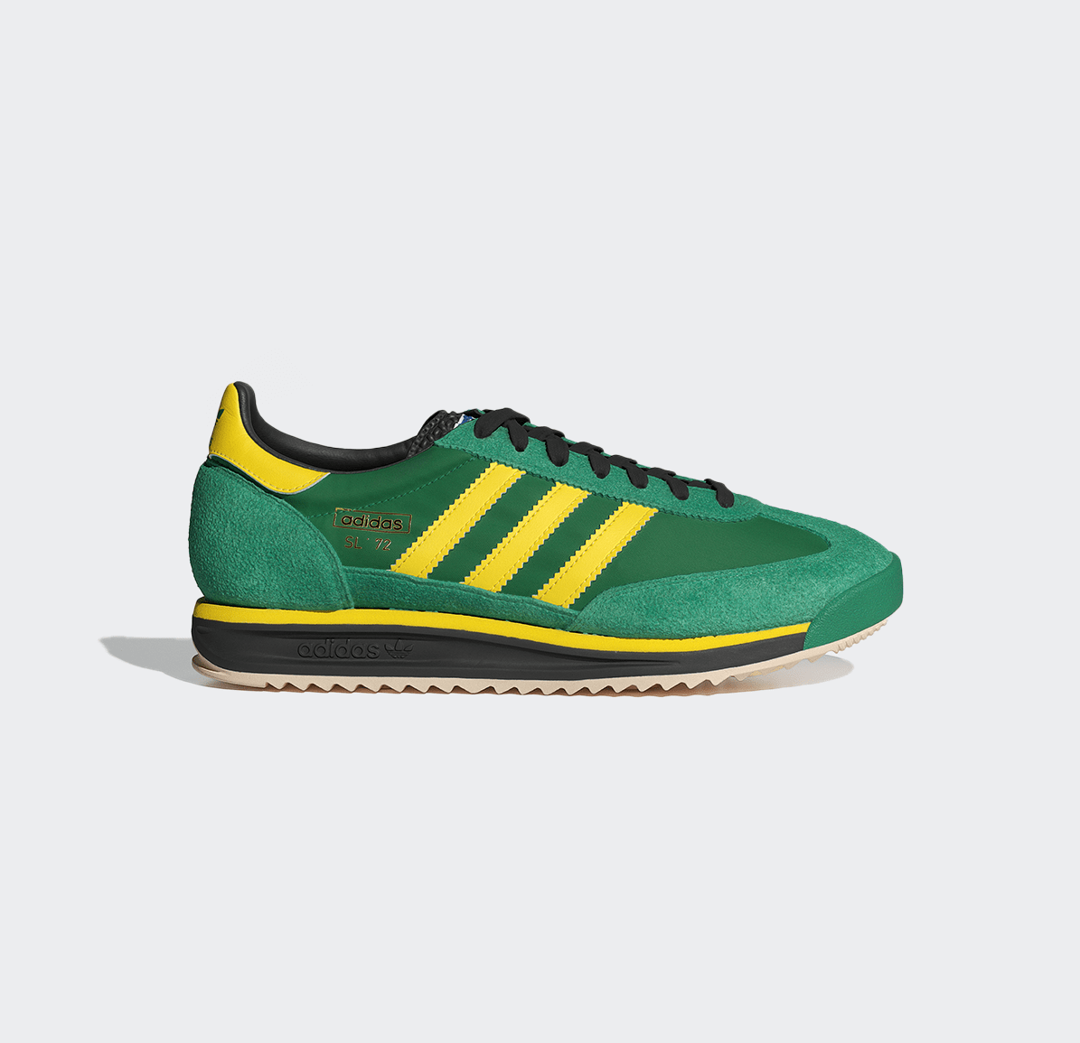 Adidas SL 72 RS - Green/Yellow/Core Black - Adidas - State Of Play