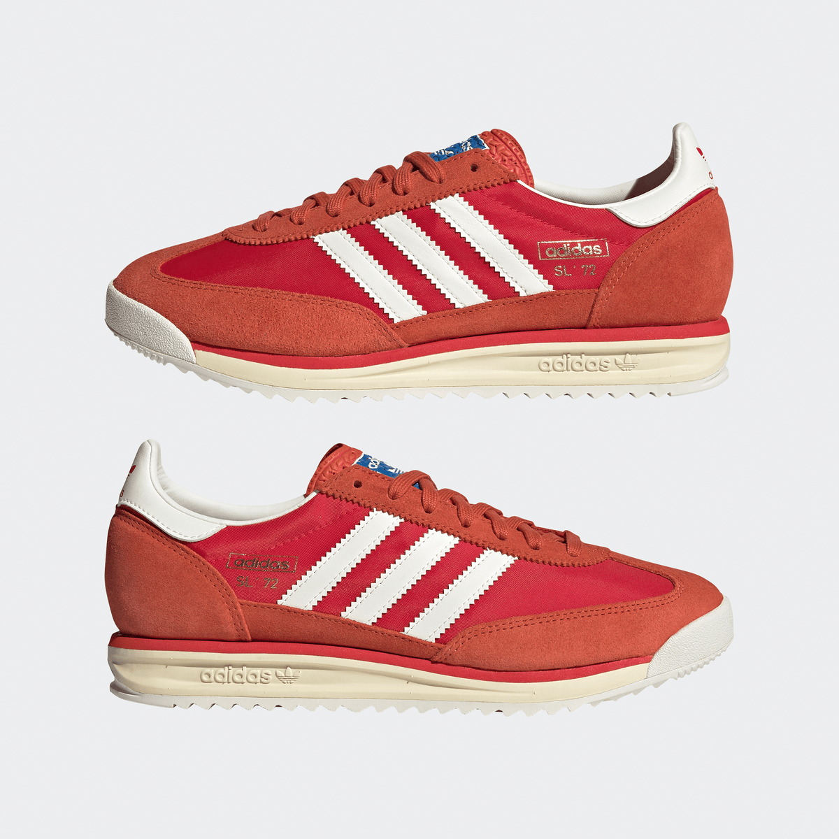 Adidas SL 72 RS - Preloved Red/Core White/Pure Ruby - Adidas - State Of Play