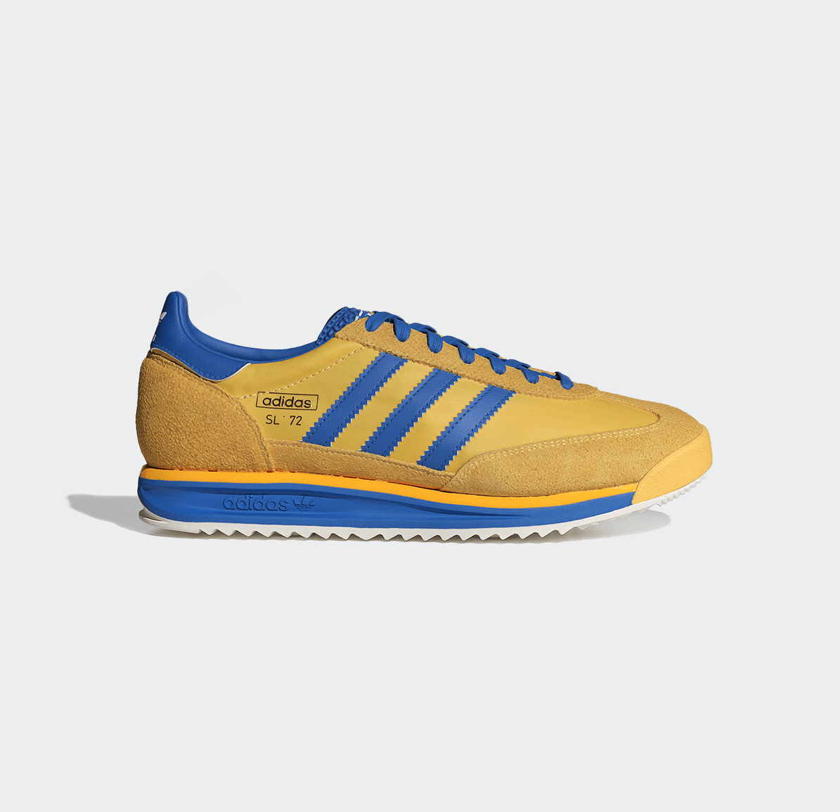 Adidas SL 72 RS - Utility Yellow/Blue Royal/Cloud White - Adidas - State Of Play