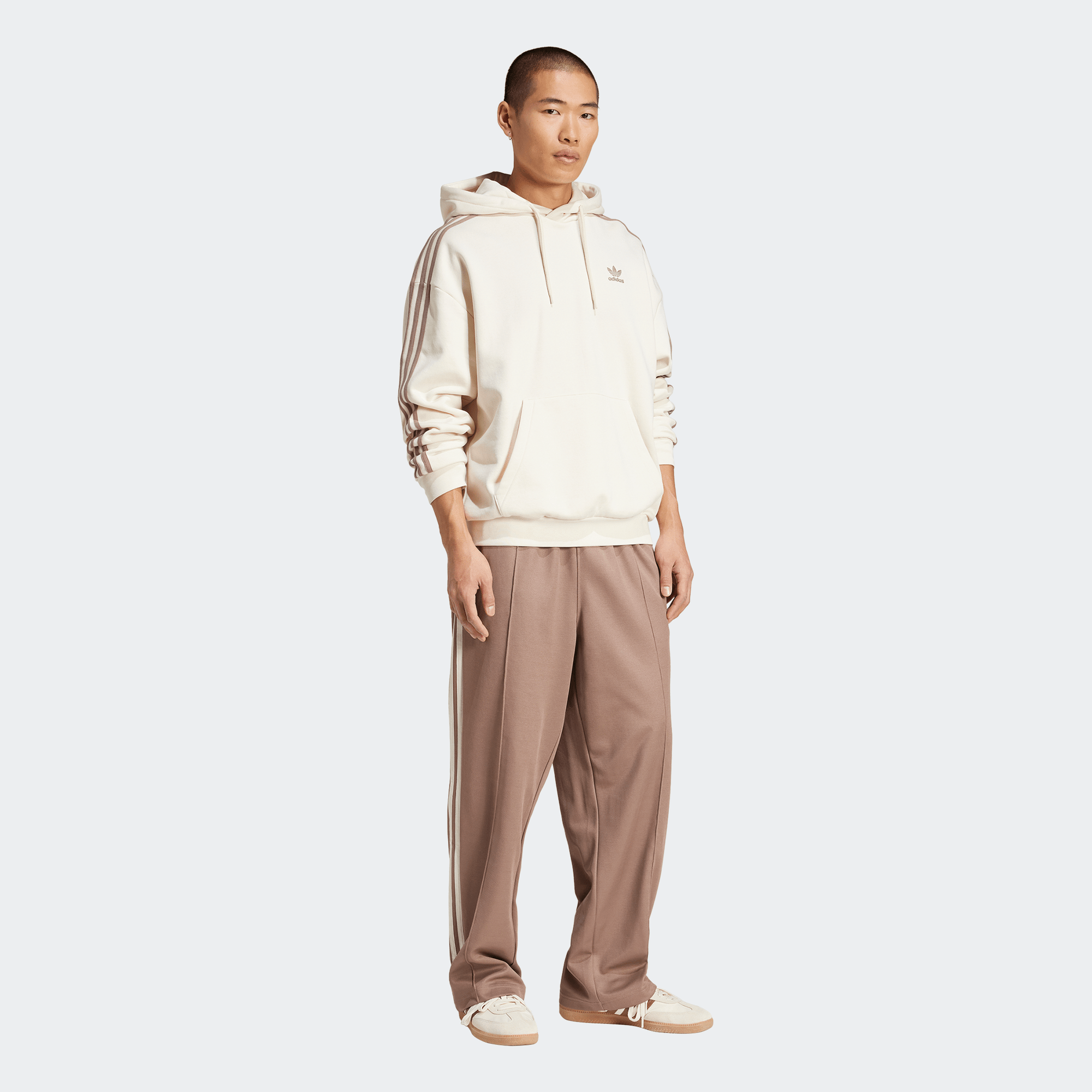 Adidas Baggy Track Pant - Trace Brown - Adidas - State Of Play