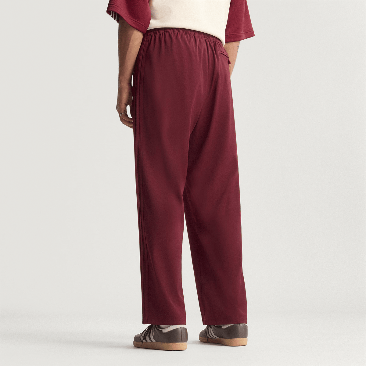 Adidas Premium Baggy Track Pant - Better Scarlet - Adidas - State Of Play