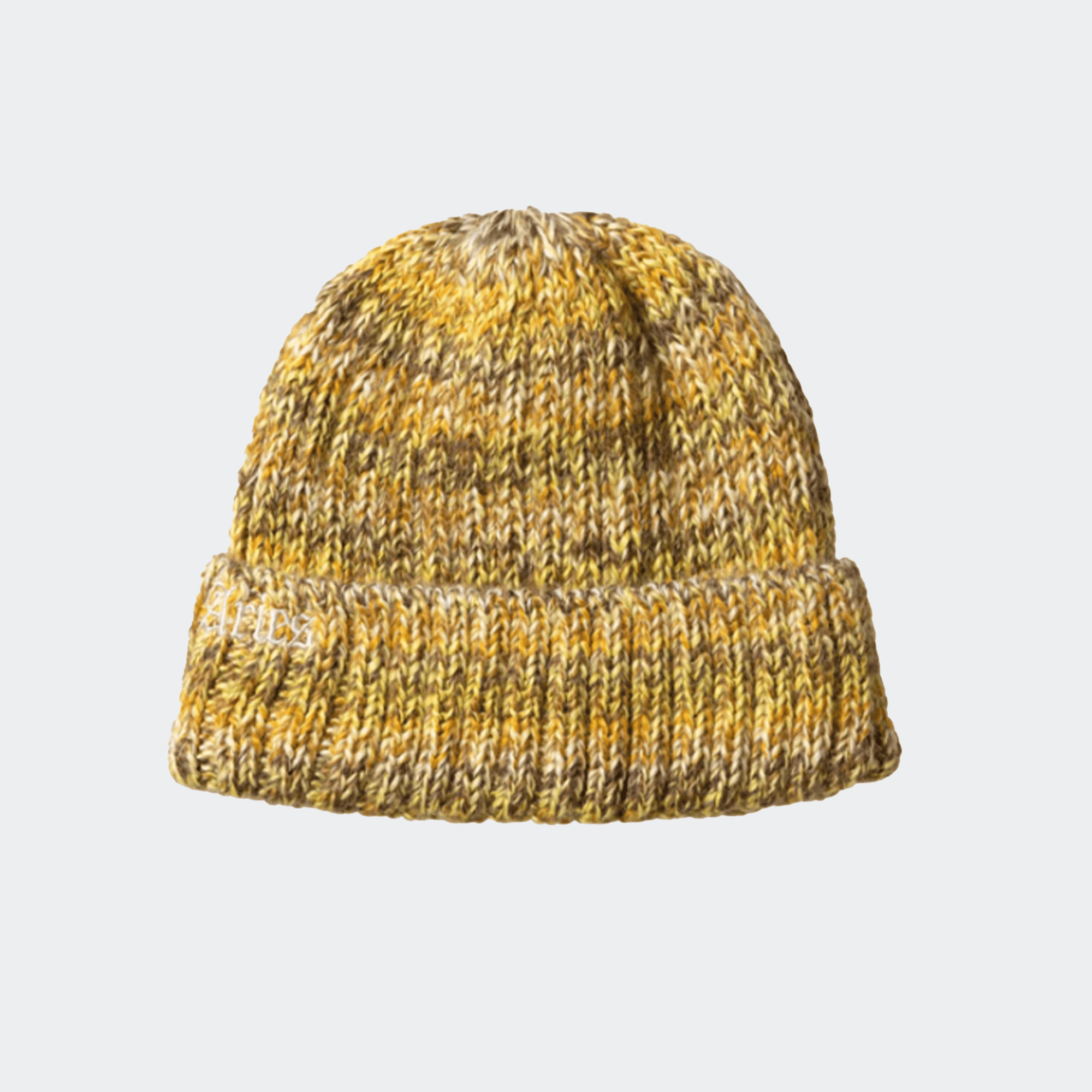 Aries Rib Knit Space Dye Beanie - Lime - Aries - State Of Play