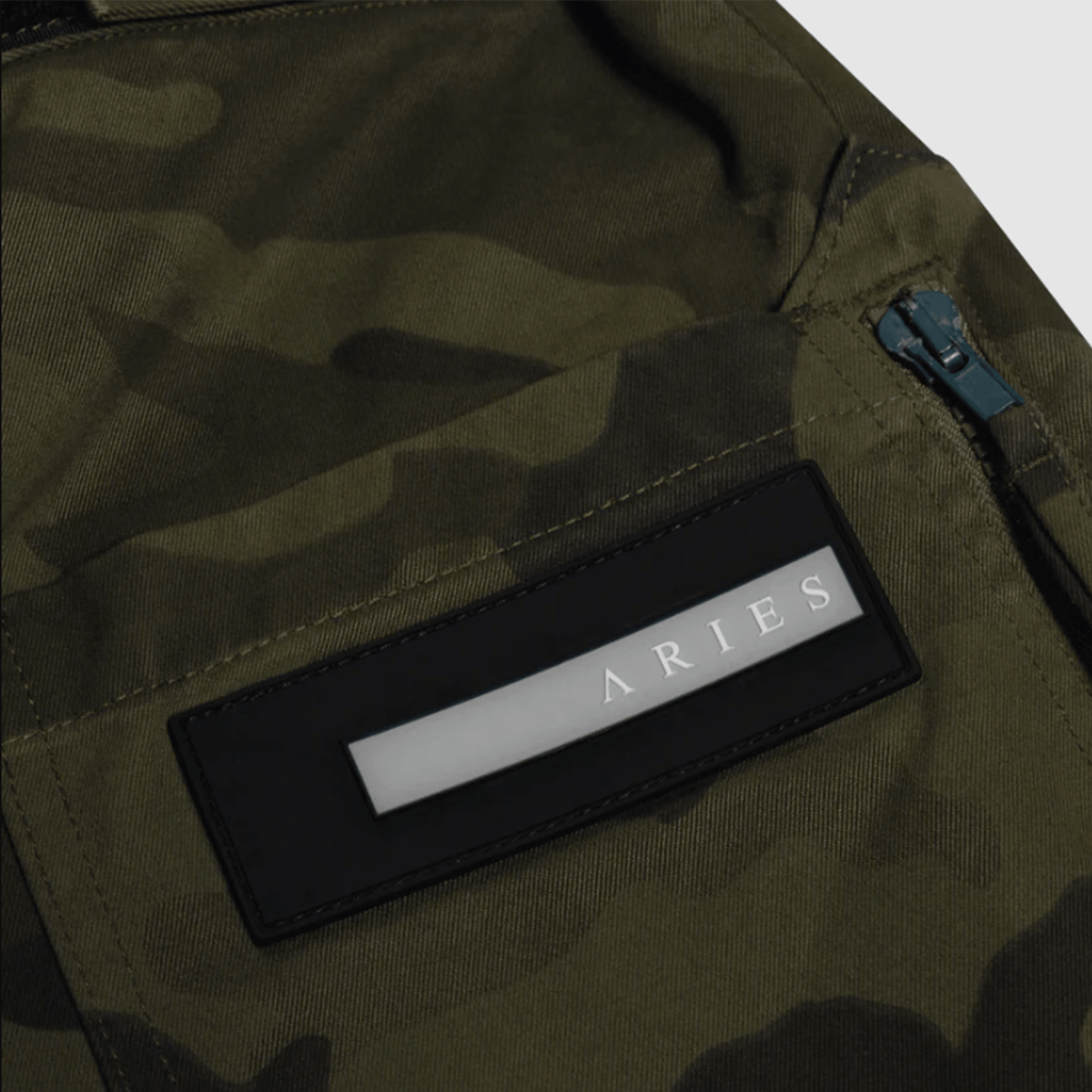 Aries Camo Walking Trousers - Dark Olive - Aries - State Of Play