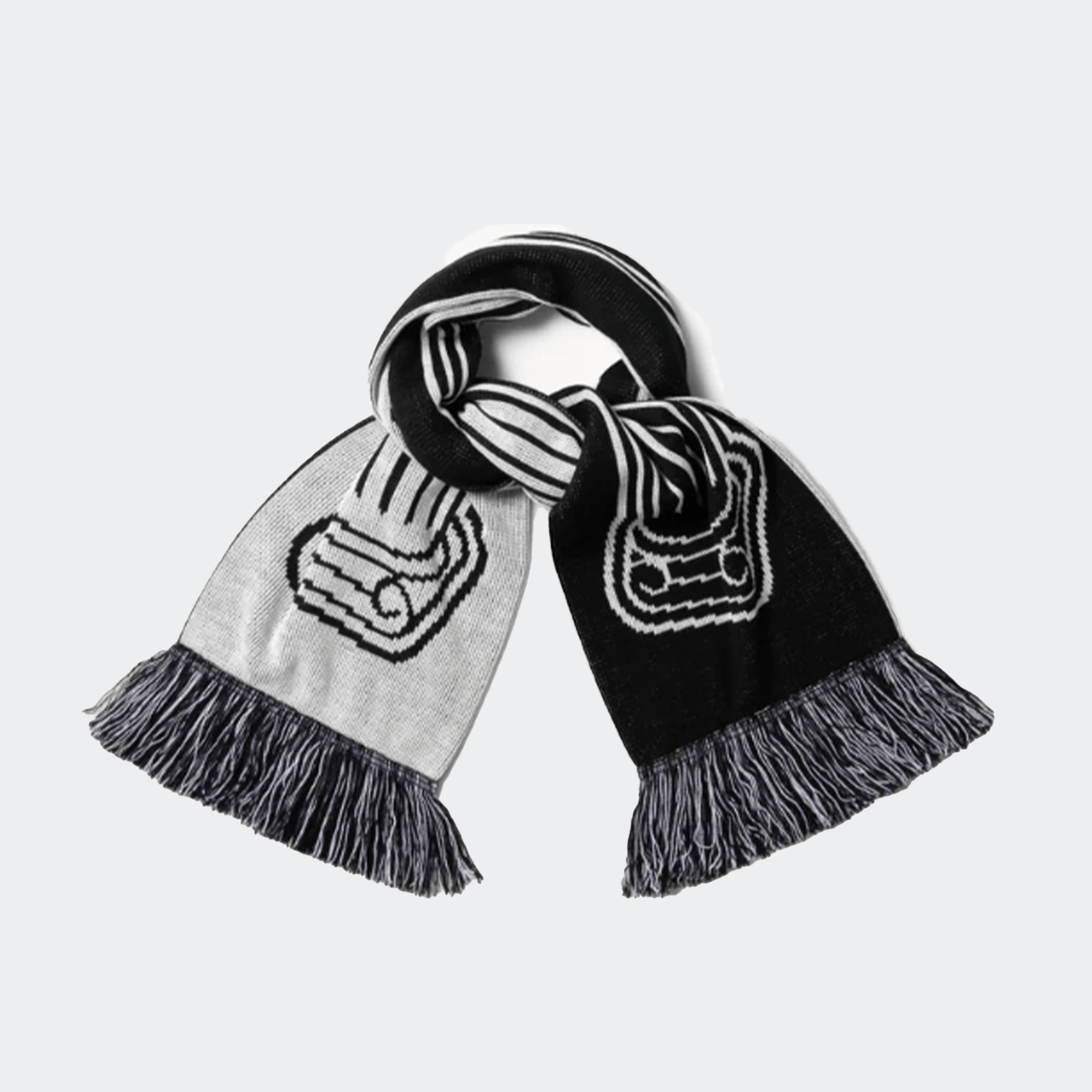 Aries Column Scarf - Black - Aries - State Of Play