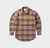 Aries Plaid Flannel Shirt - Brick - Aries - State Of Play