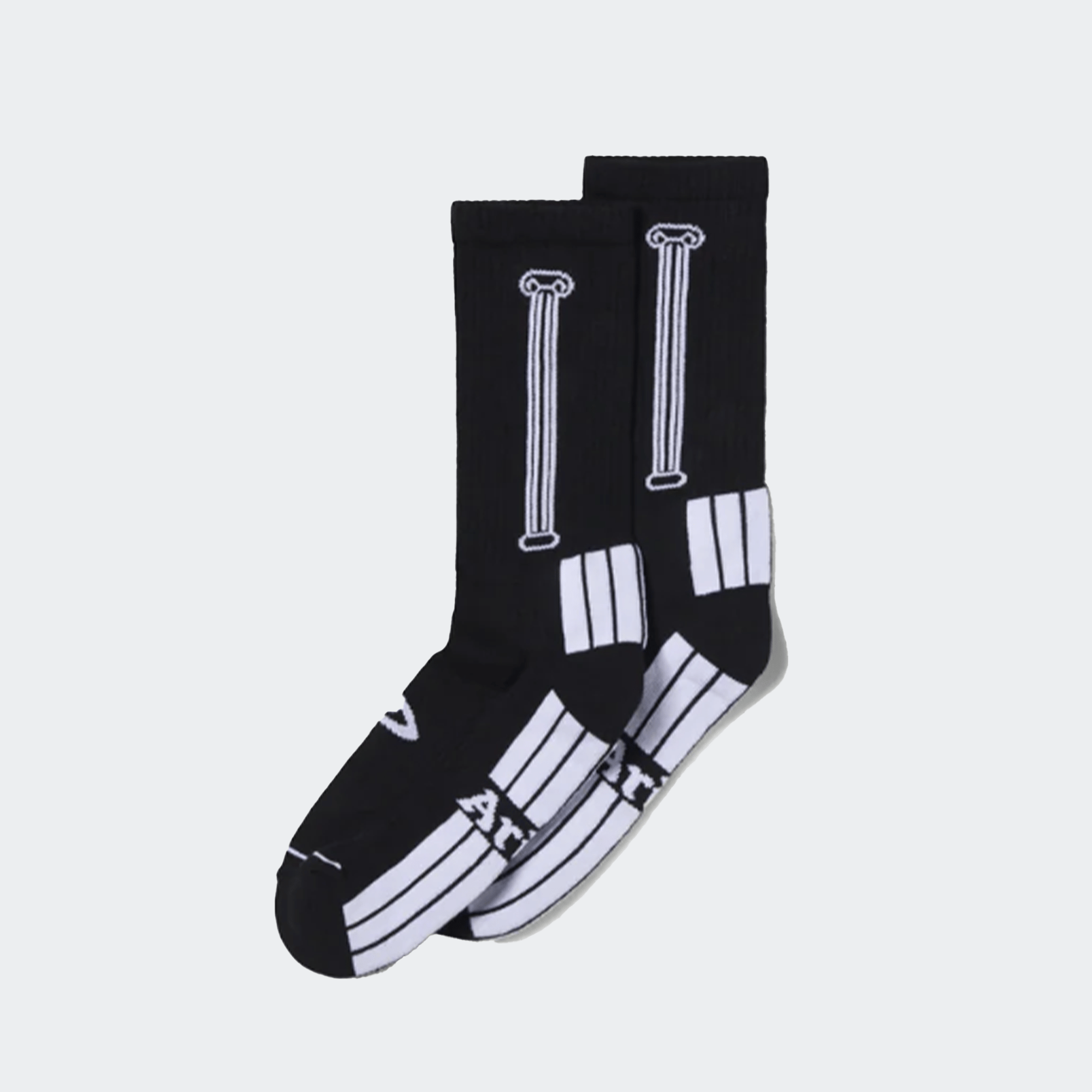 Aries Column Socks - Black - Aries - State Of Play