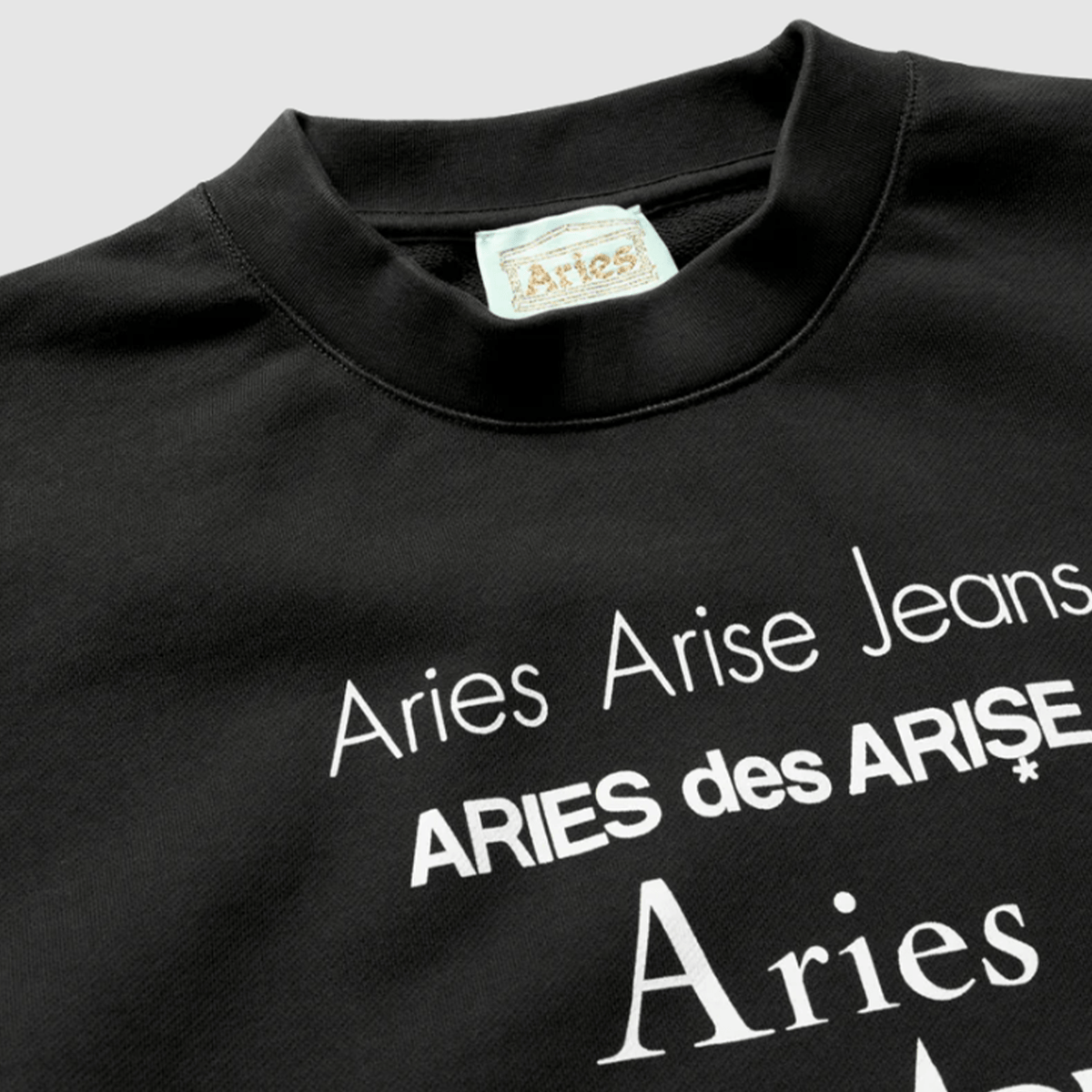 Arise Perfume Sweatshirt - Black - Aries - State Of Play